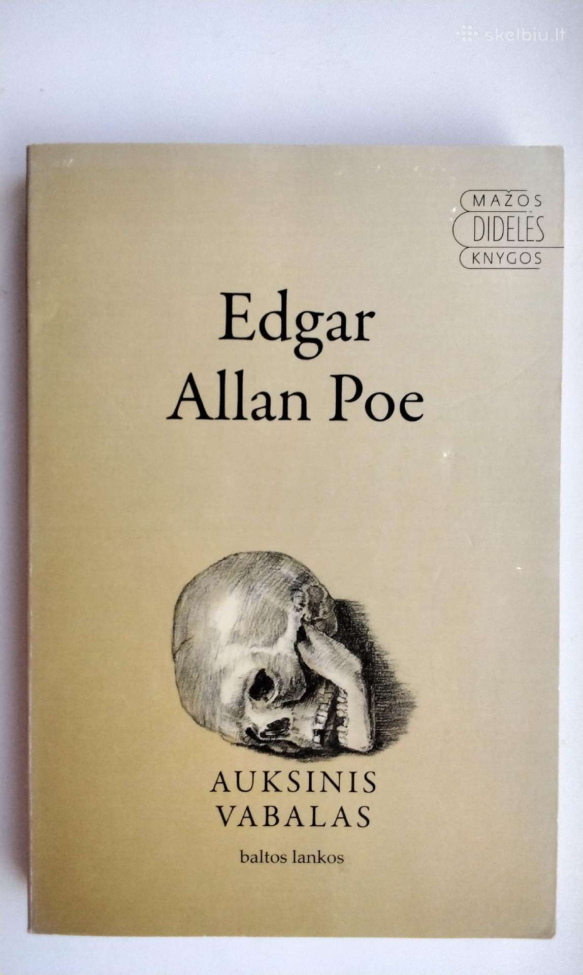 E. A. Poe. Auksinis vabalas. 2013 m. leid.
