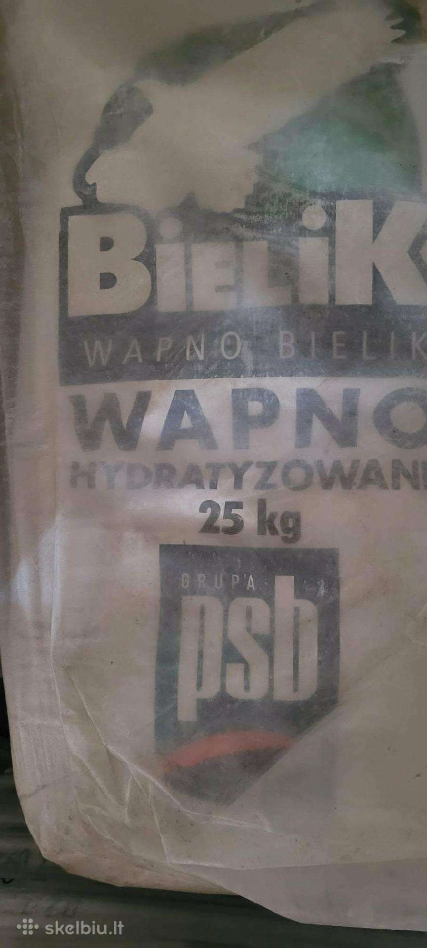 Parduodame kalkes ir naudotas plytas