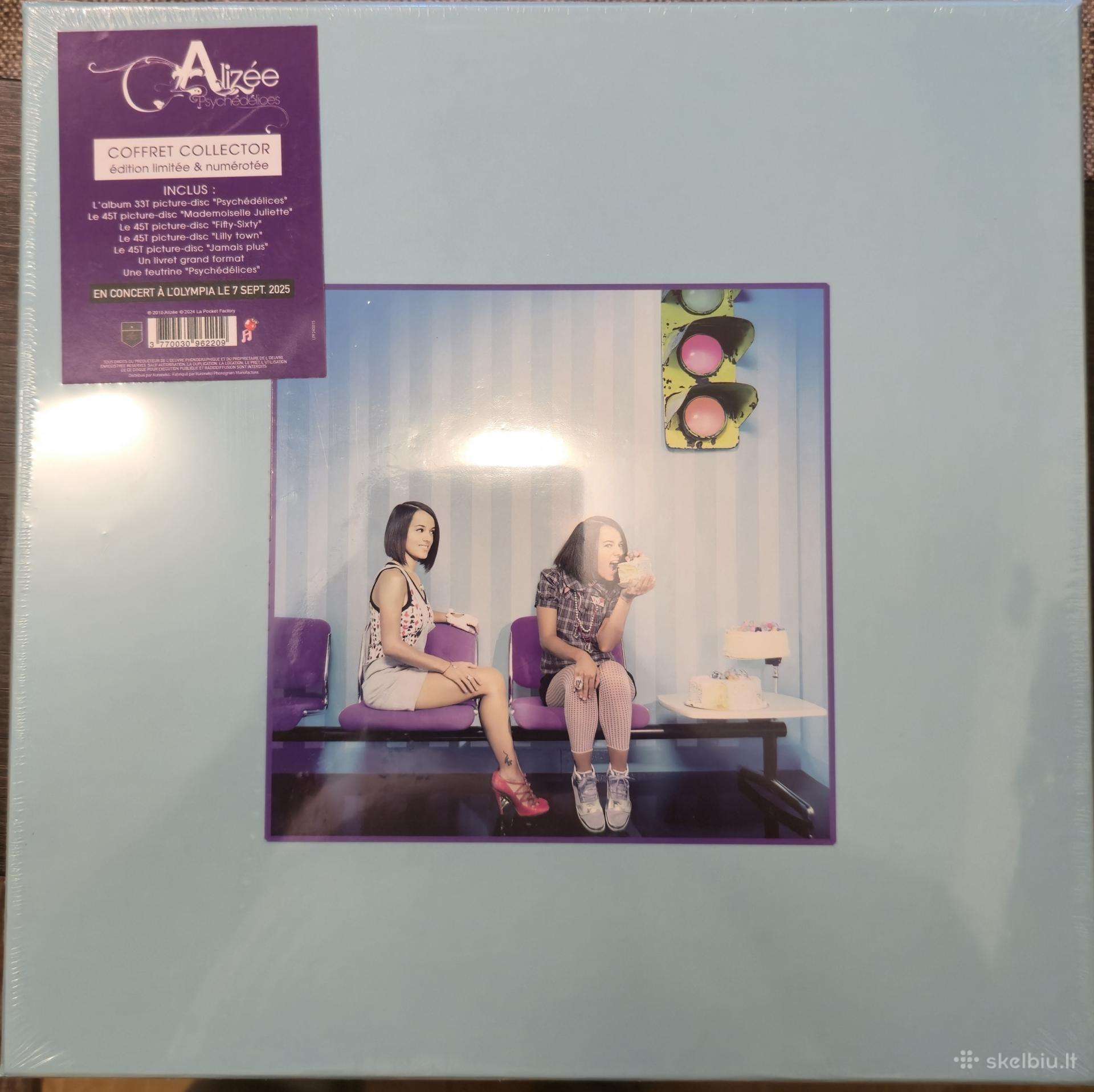Alizee plokštelė + 4 (7 colių plokštelės)