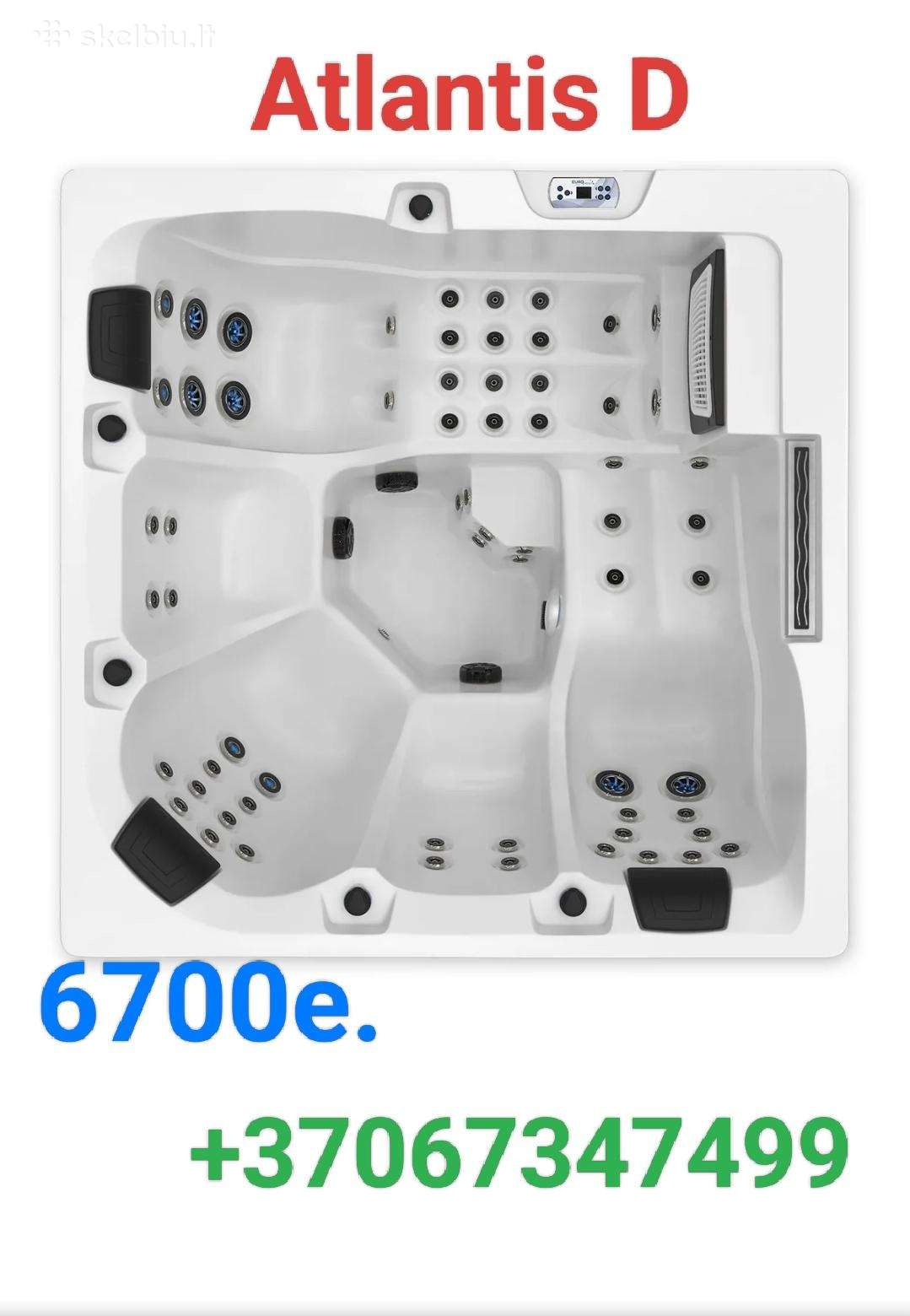 Ivairios Jakuzi, masazininiai baseinai, spa