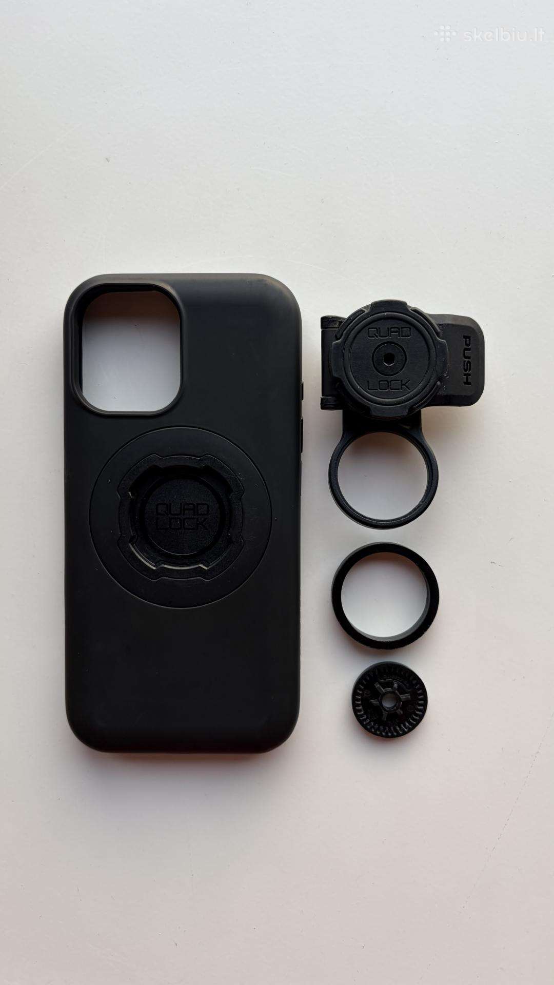 Quad Lock dėklas iPhone 17 stem cap mount
