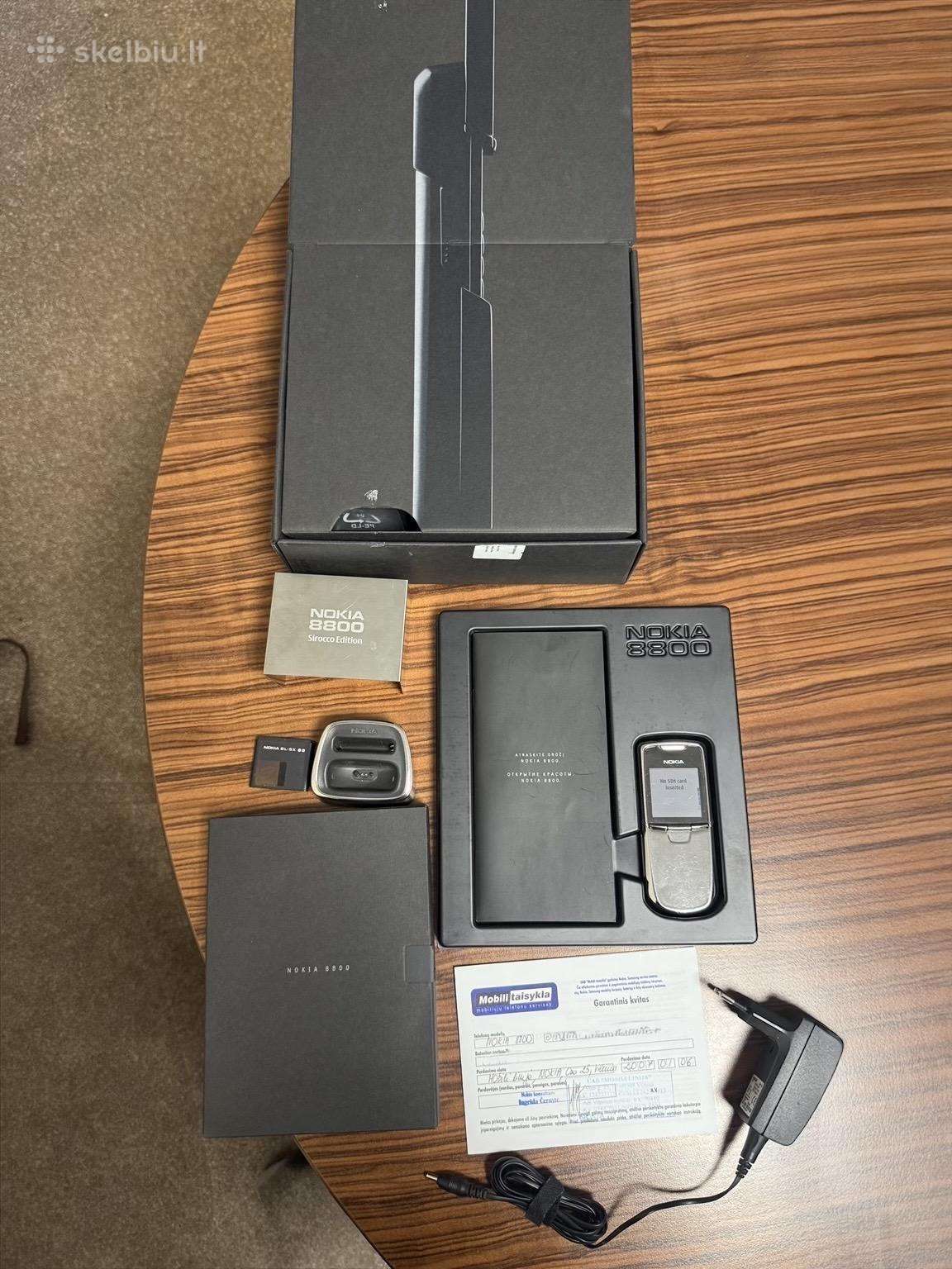 Nokia 8800 Sirocco Edition Silver