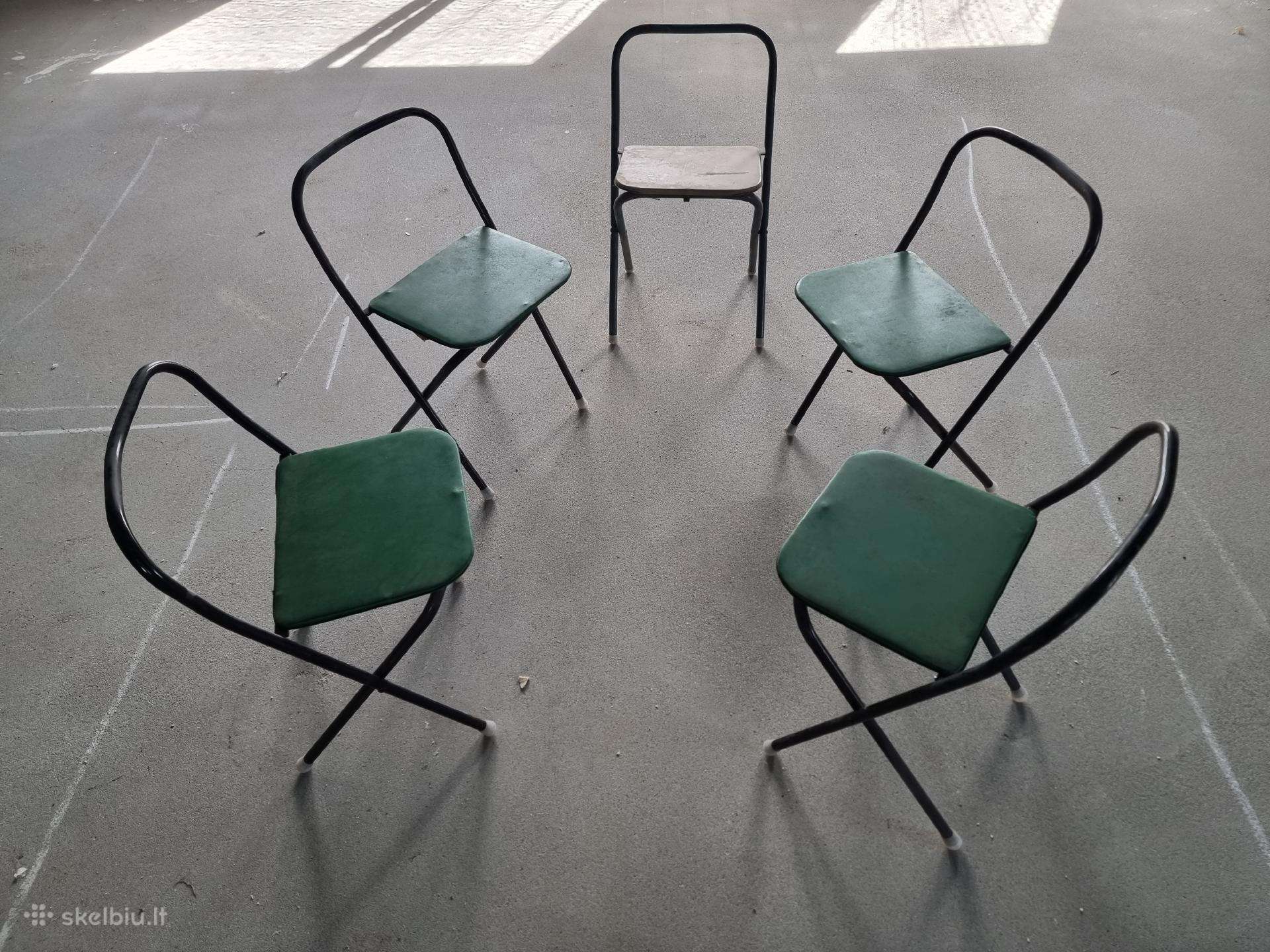 Turistinės Skif kėdutės nenaudotos 4+1