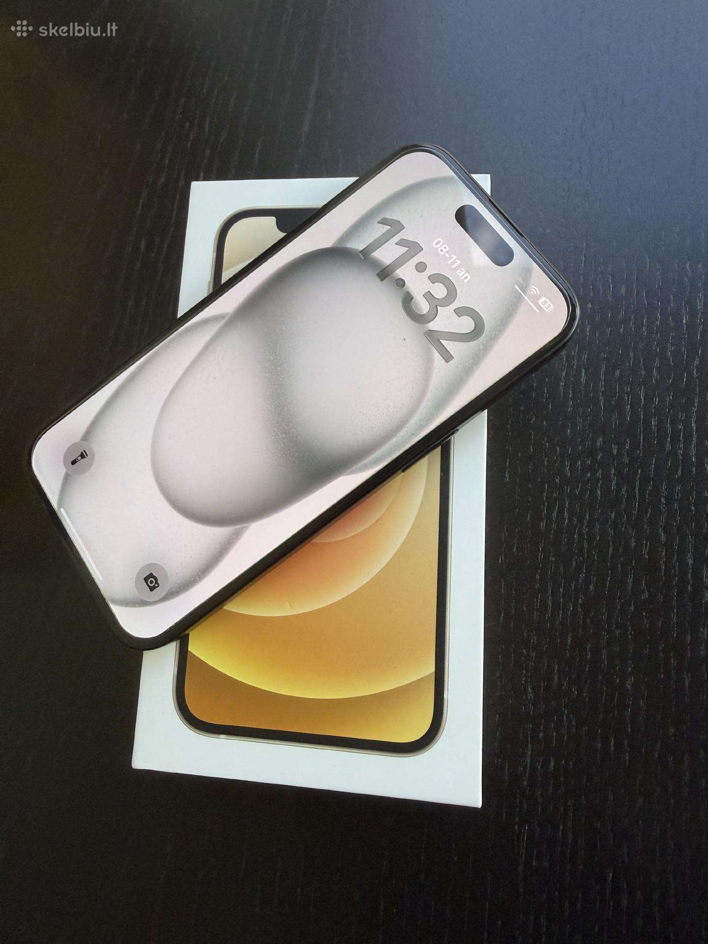 iPhone 15 juodas