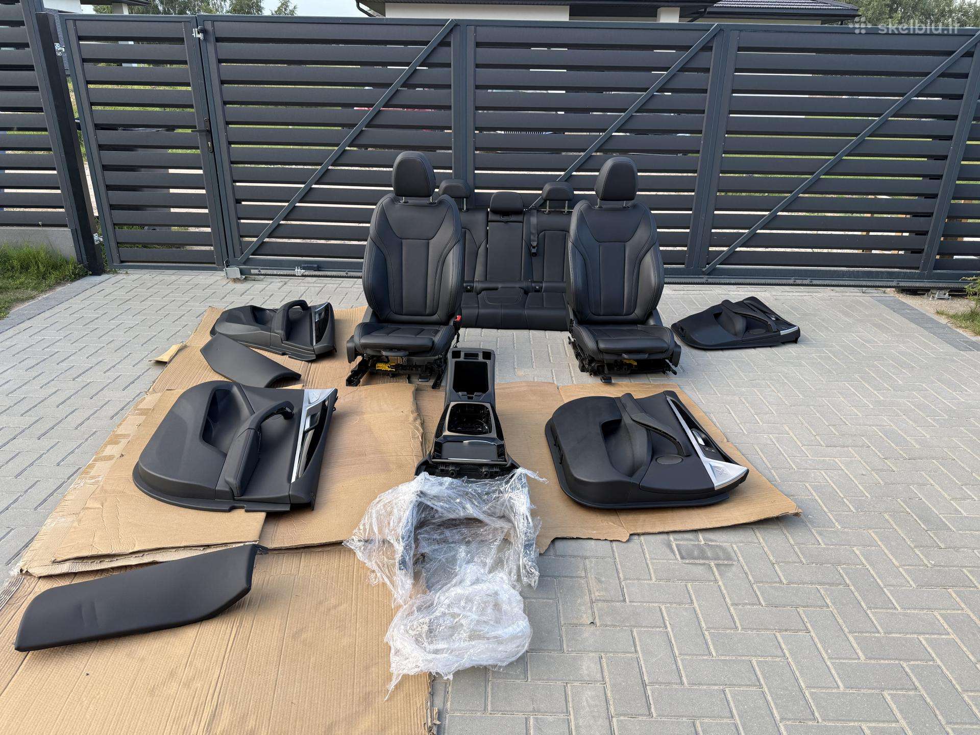 Bmw X3 G01 Lci 2022 m. pilnas salono komplektas