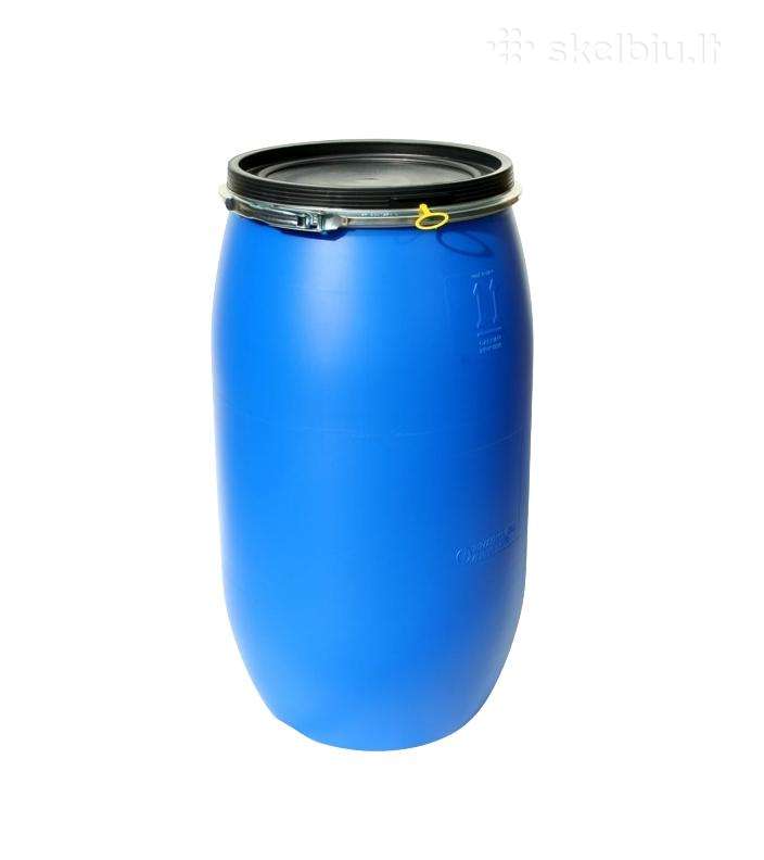 200 ltr. plastikines talpos su žiedu
