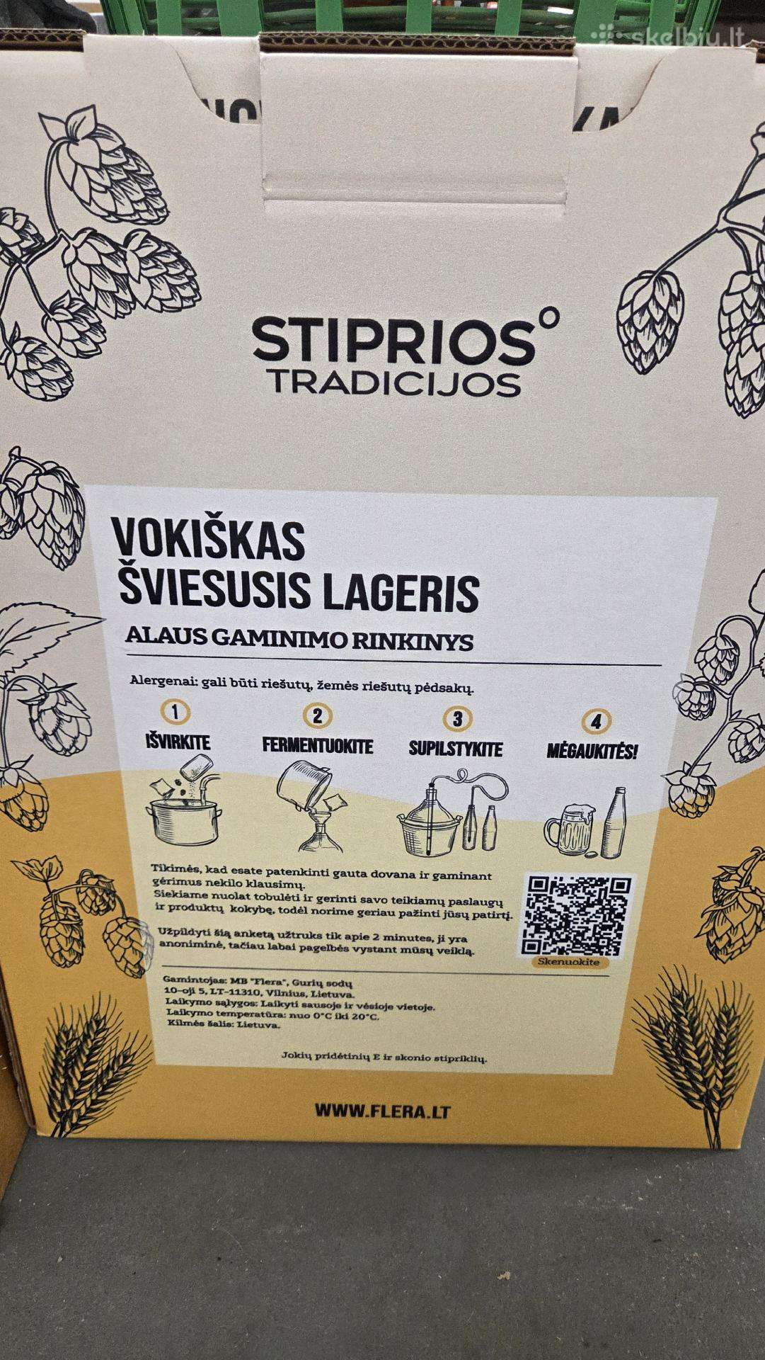 Alaus gaminimo rinkinys Naujas
