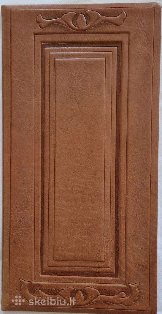 Odinė papkė- aplankalas sveikinimams