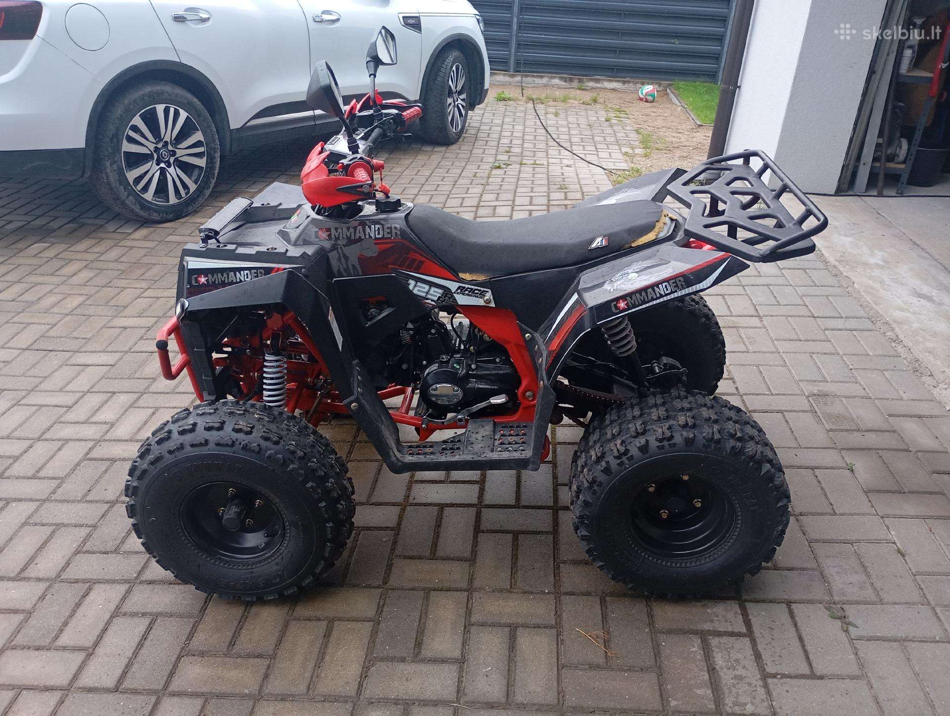 Vaikiškas keturratis 125cc 4t