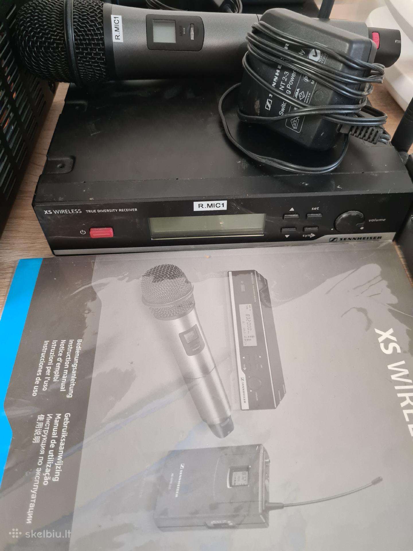 Belaidis mikrofonas Sennheiser