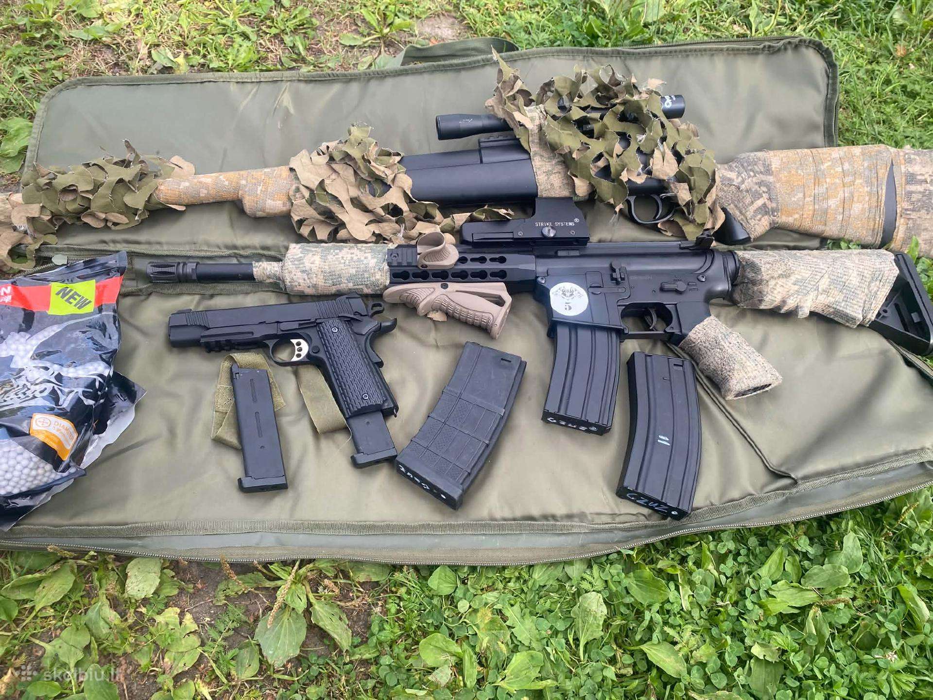 Airsoft komplektas