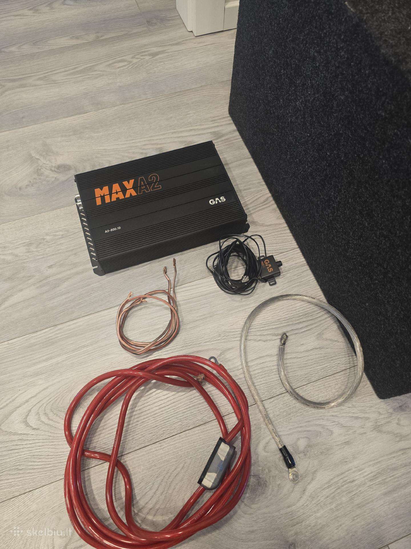 Excursion 600w rms + 800w stiprintuvas