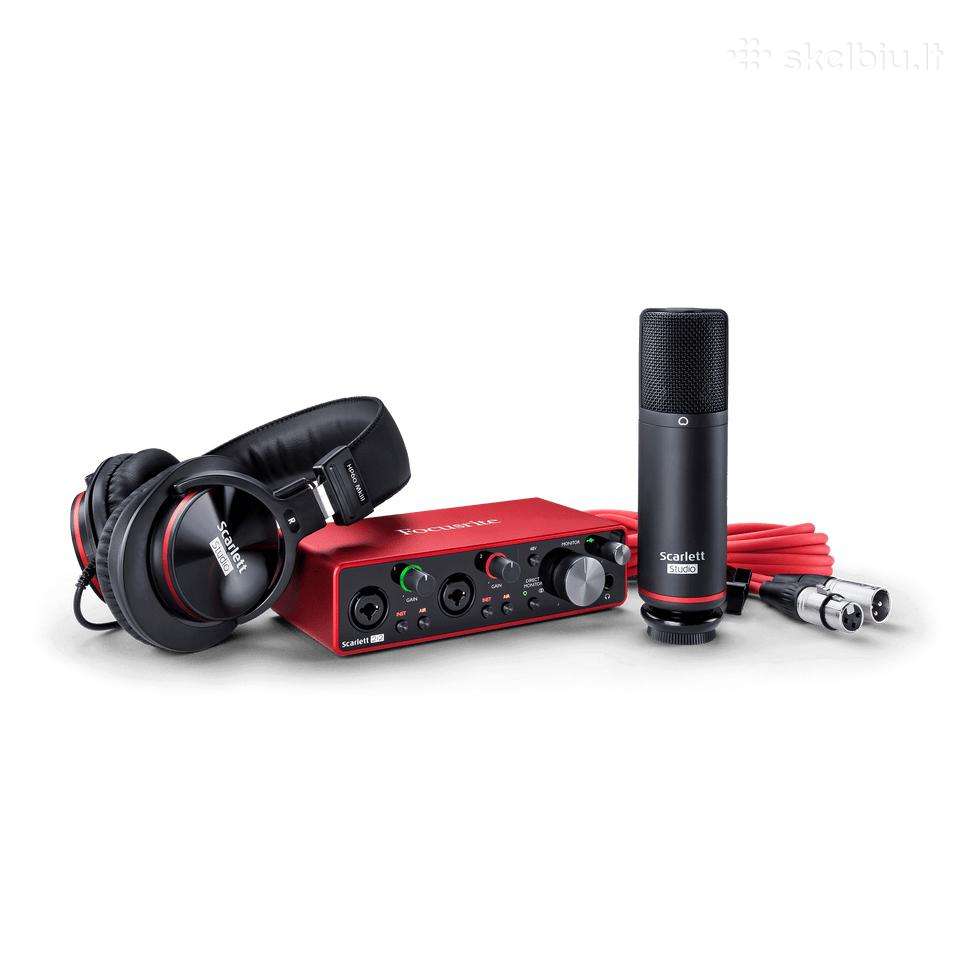 Focusrite Scarlett 2i2 Studio 3rd gen