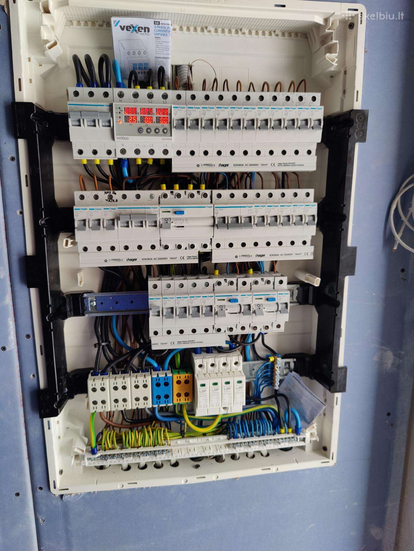Ieskau elektriko darbo