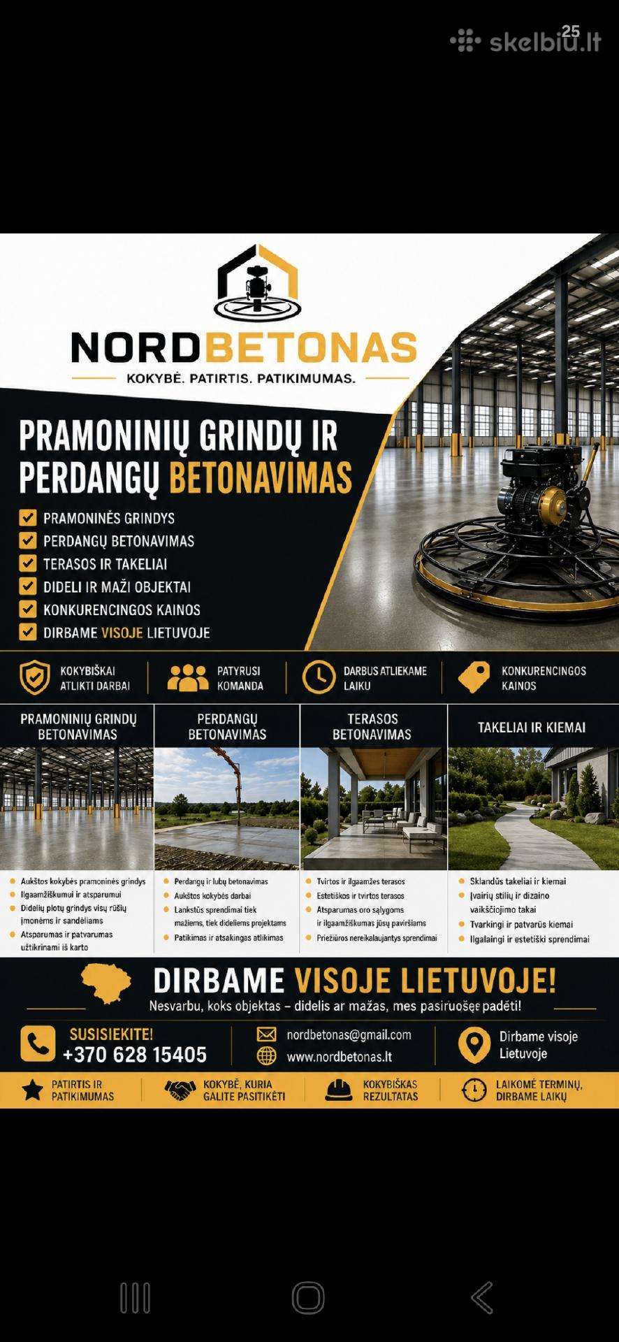 Pramonines grindys