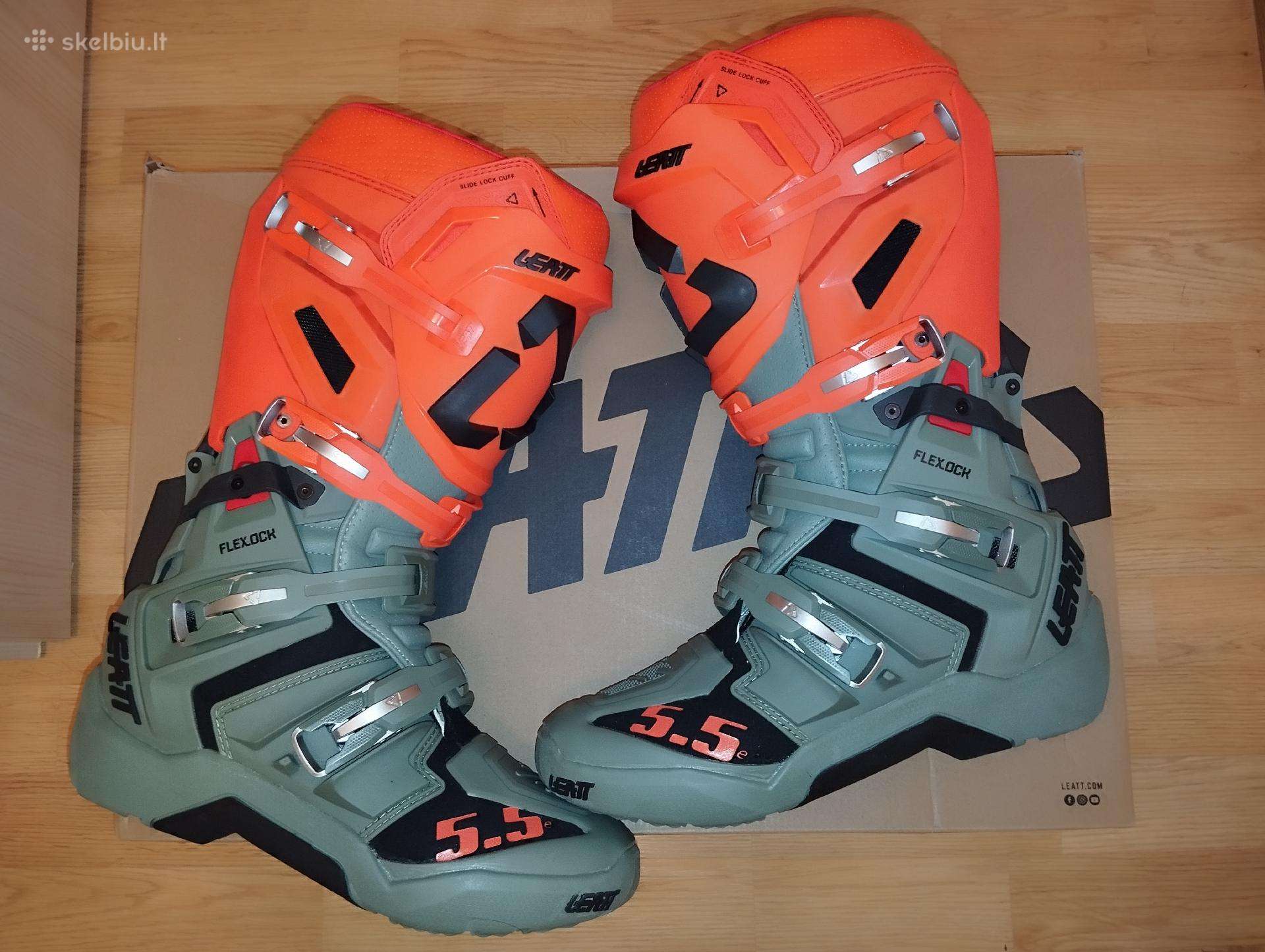 Leatt 5.5 Flexlock motokroso enduro batai