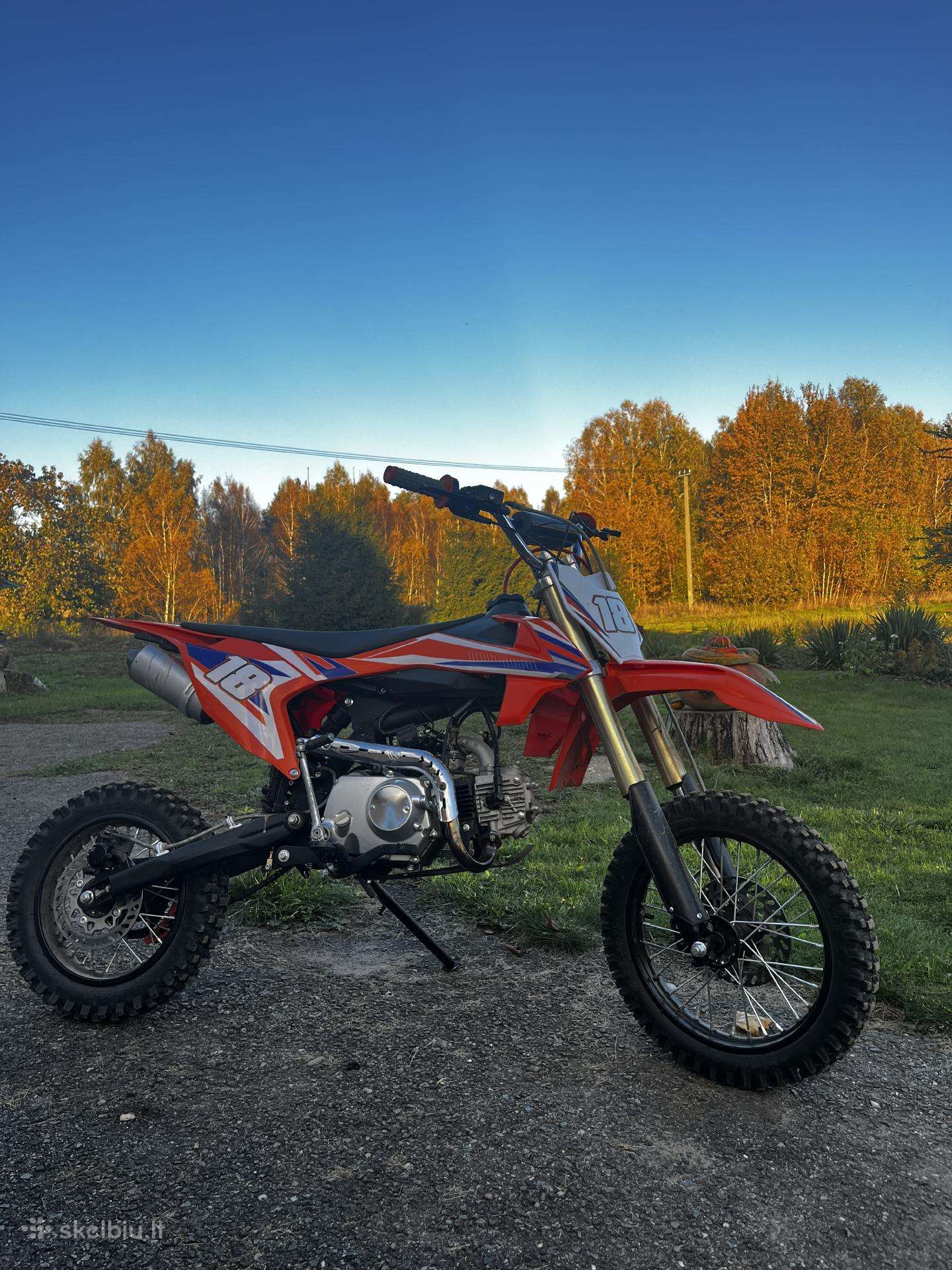 Krosinis motociklas 125cc