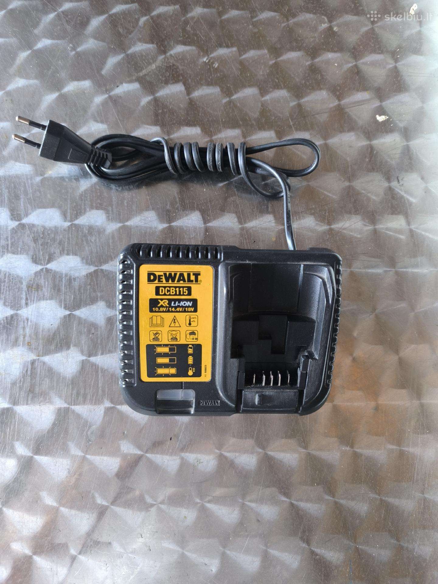 Dewalt baterijų įkrovėjas Dcb115