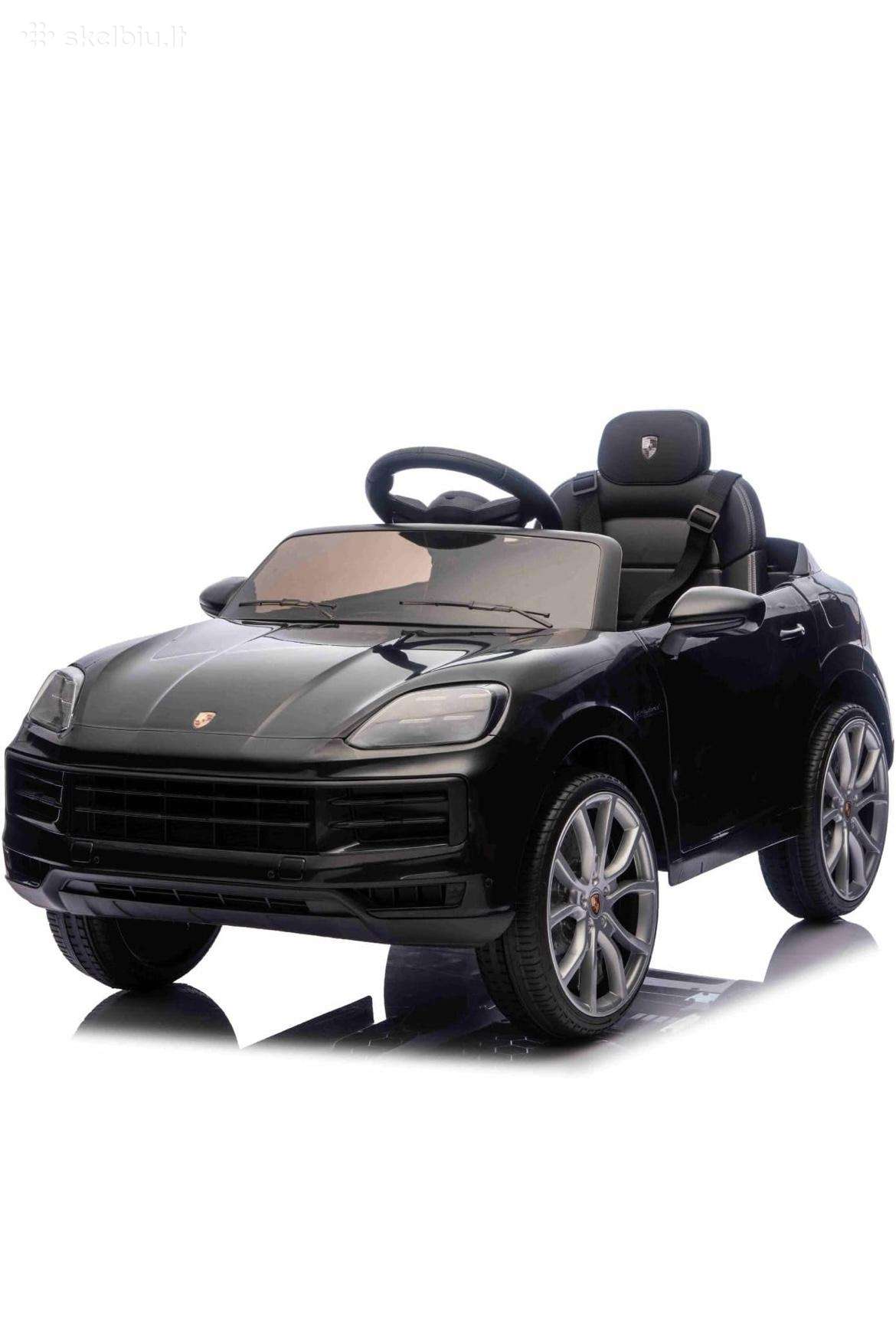 Naujas elektromobilis Porsche Cayenne vaikams