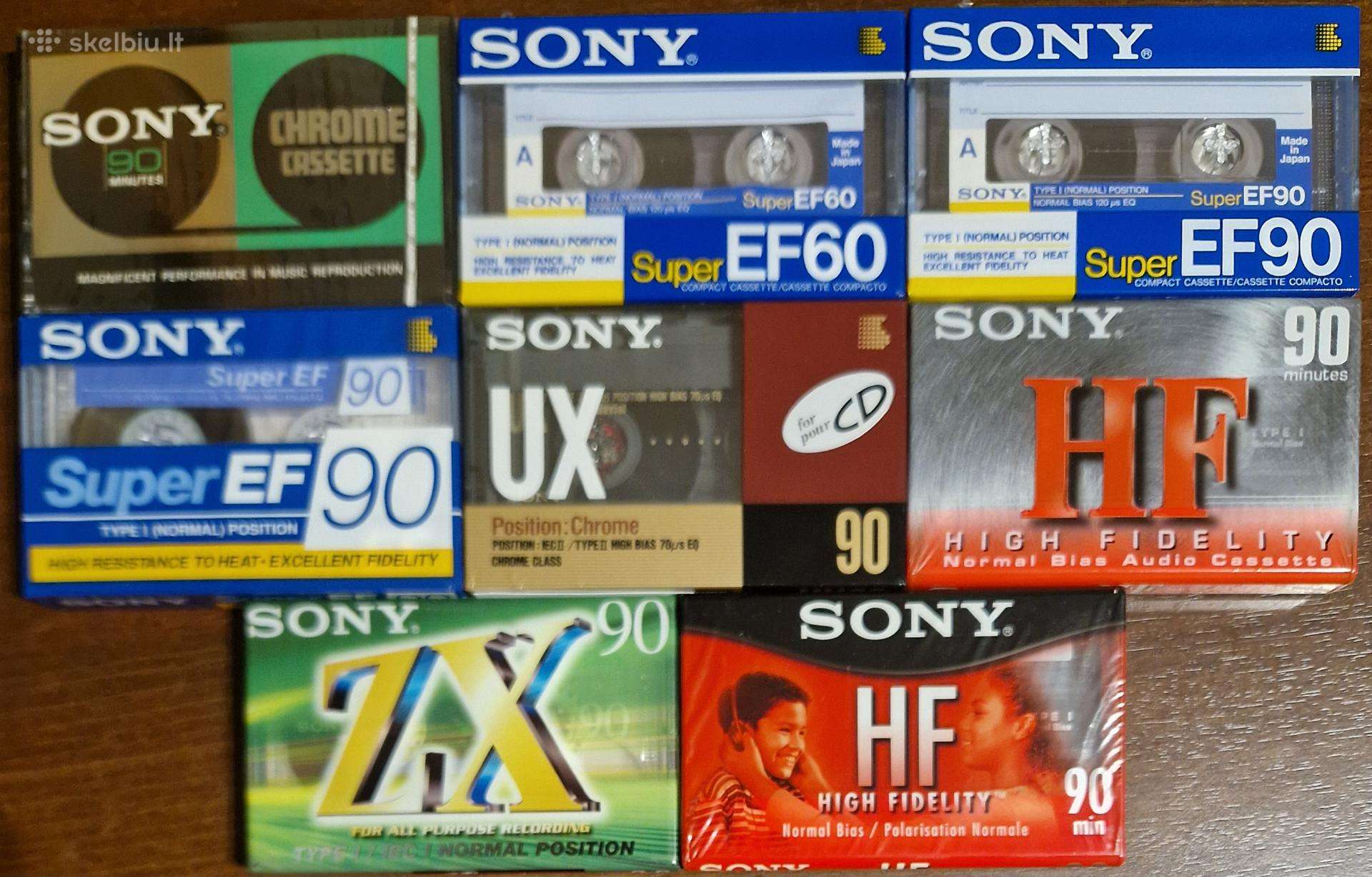 Sony Audio kasetės