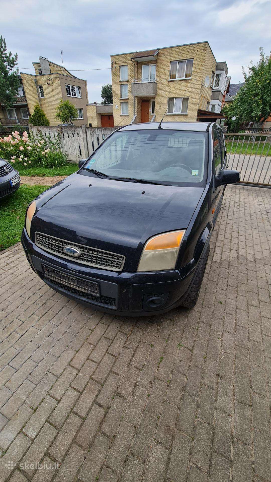 Ford Fusion+ - 2006 metų 1.6 Tdci. Po įvykio.