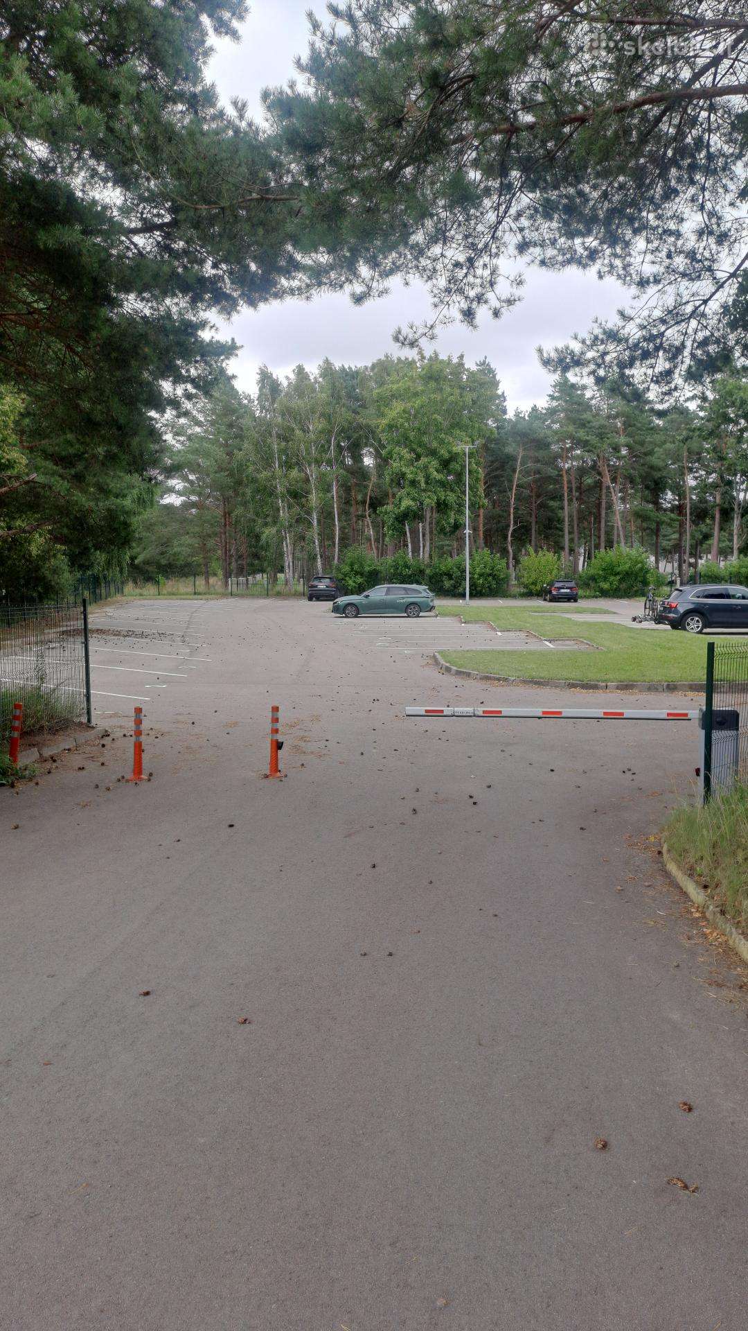 Parkingas Vanagupėje