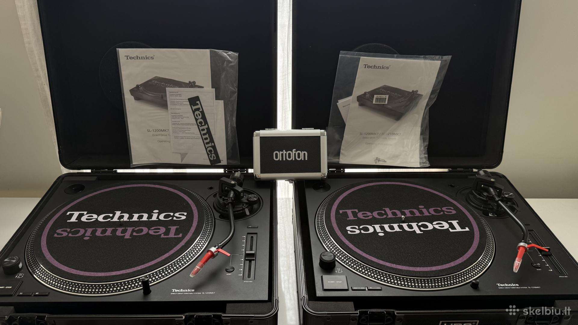Technics SL-1200mk7 with Ortofon Concorde