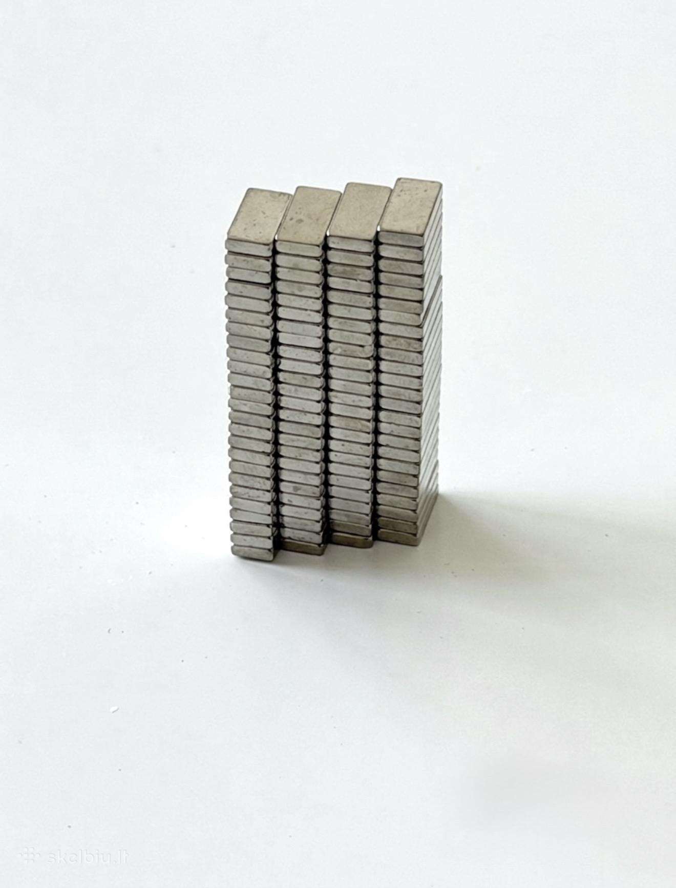 Strong Magnetic strips - 105x2 - 100pcs