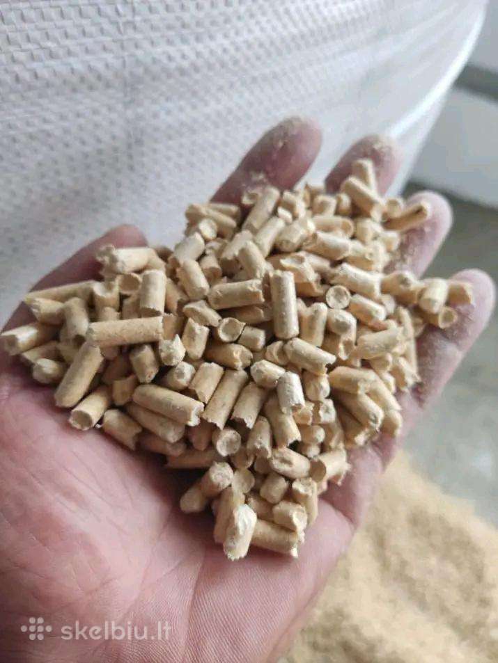 Briketai Granulės