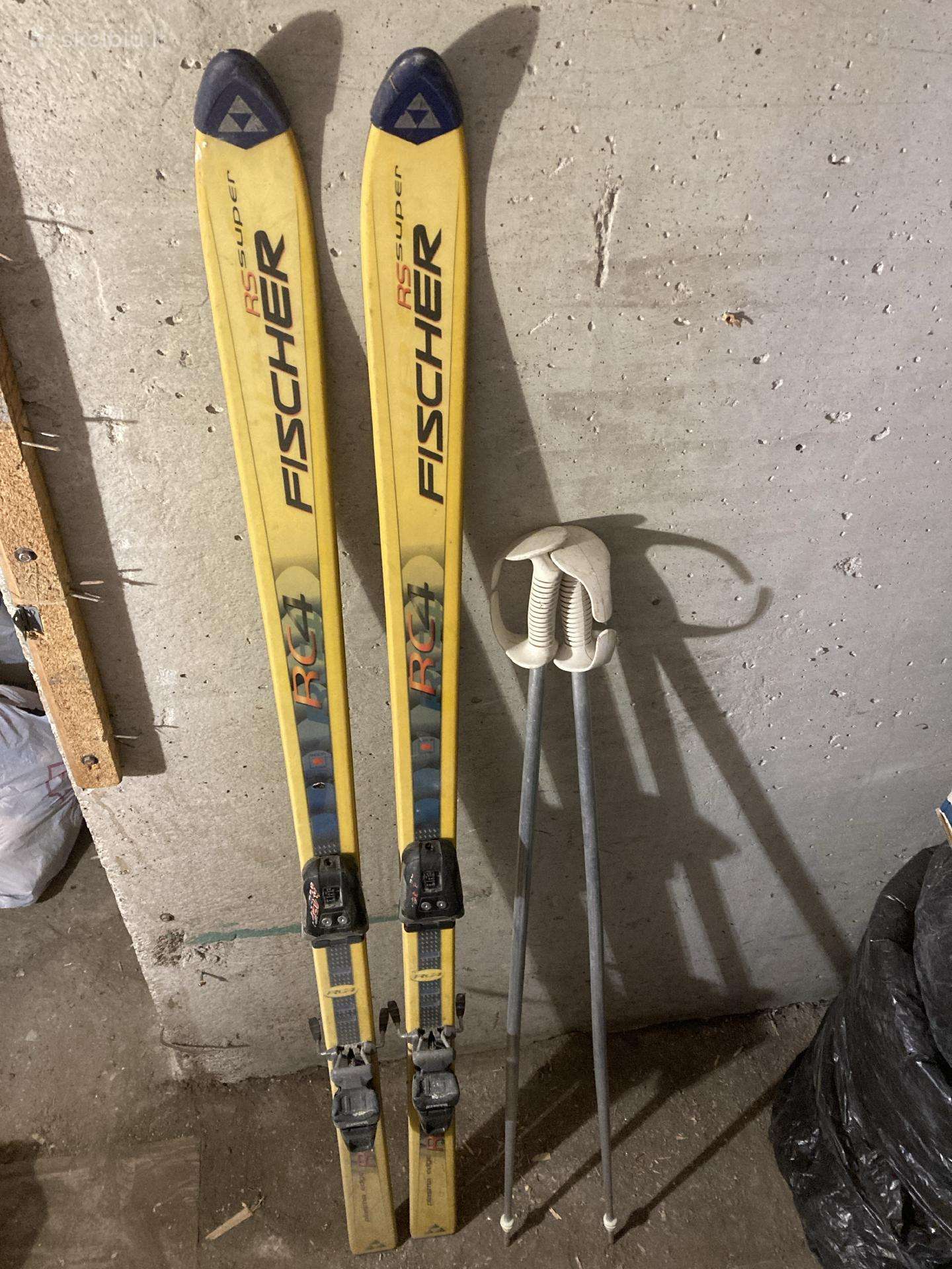 Fischer Kalnų Slidės 180cm
