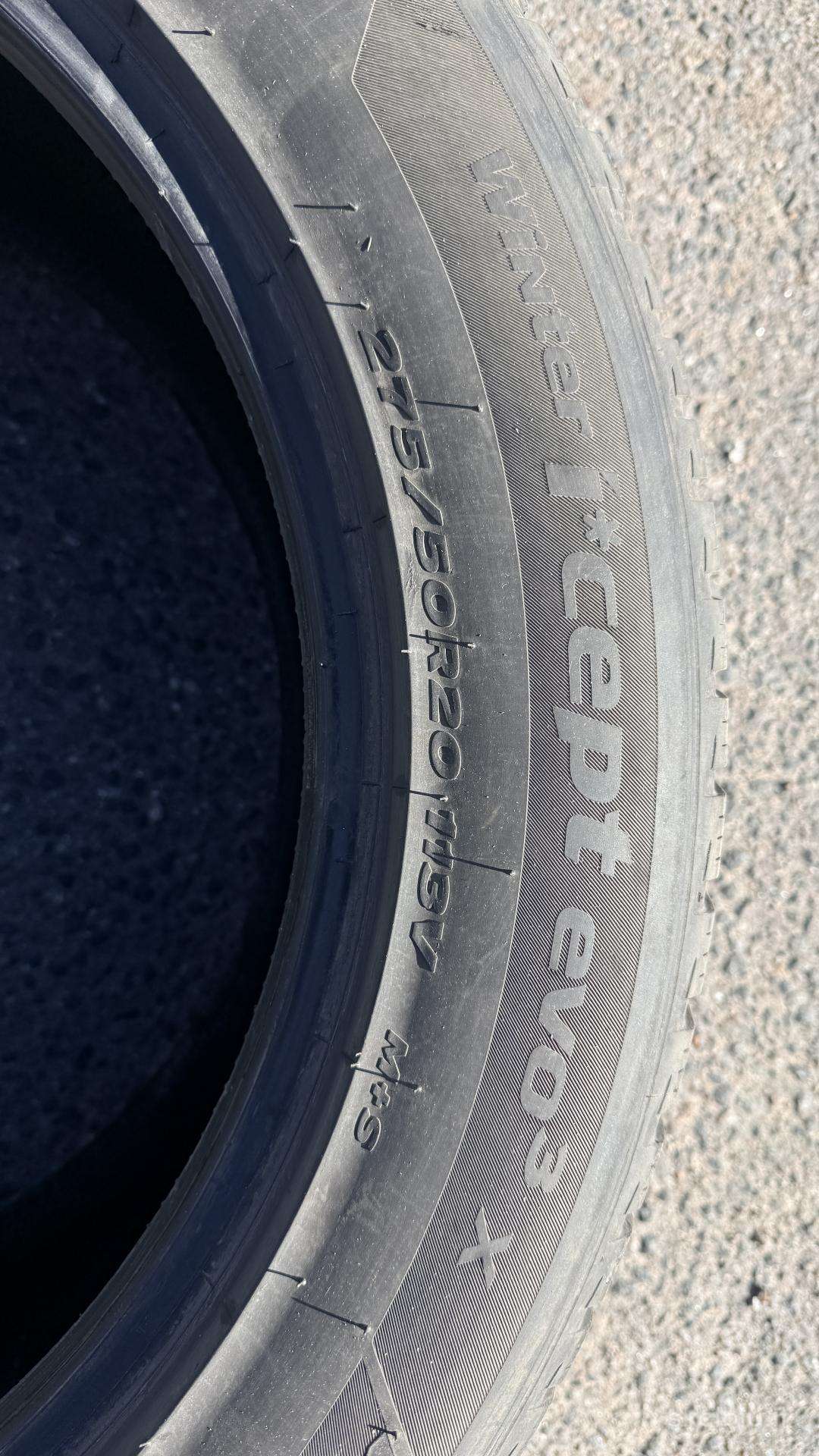 Hankook, зимние 275/50 R20