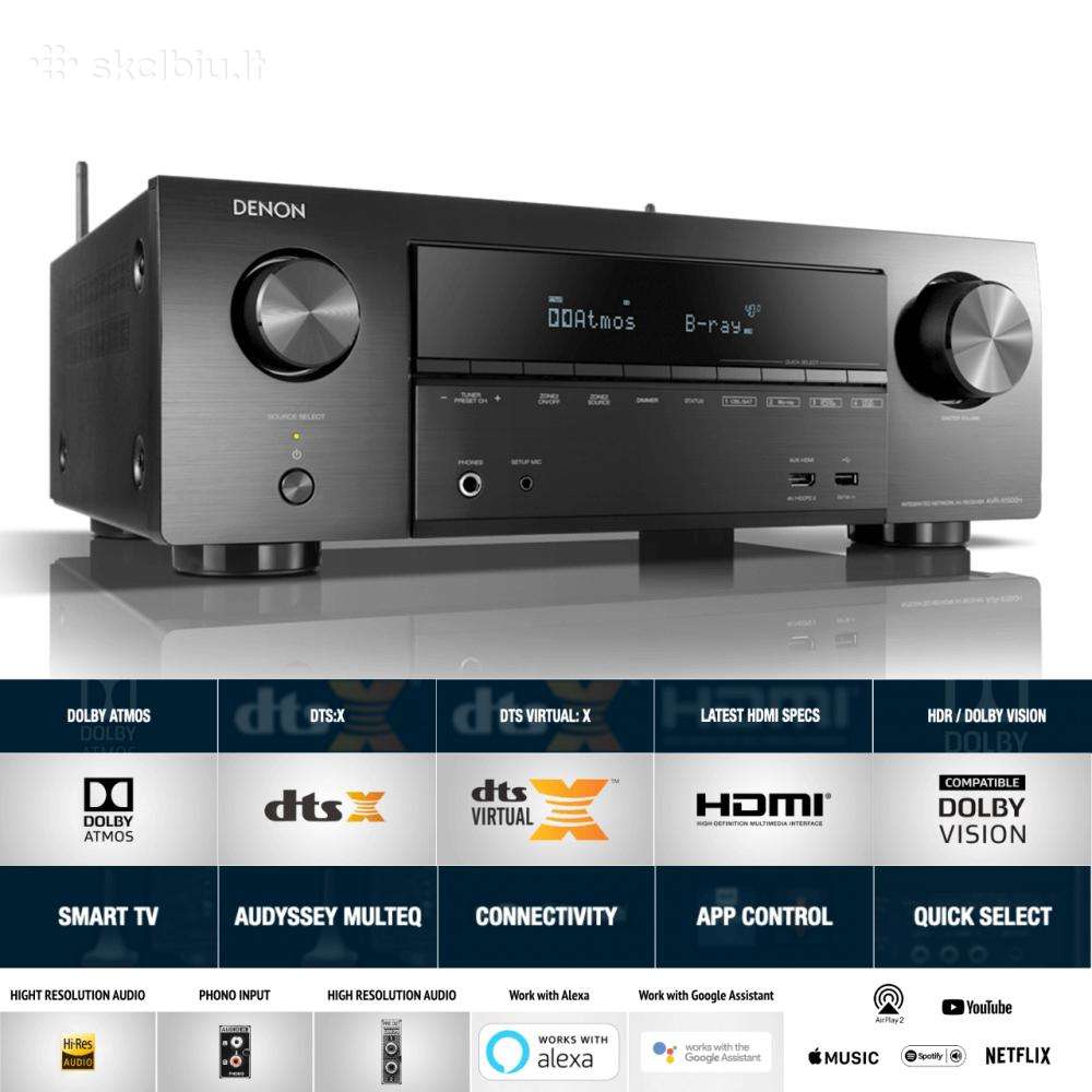 Denon avr x1500h namu kino stiprintuvas