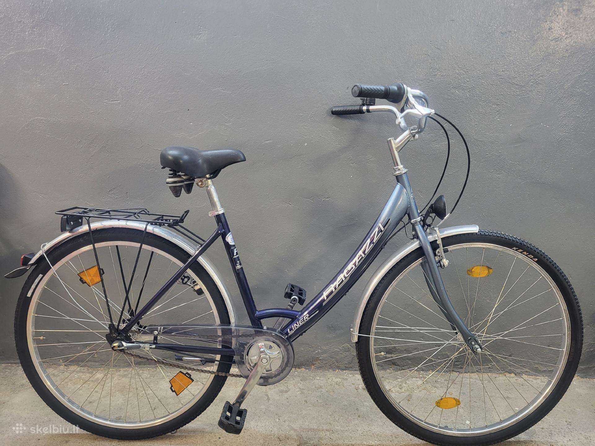 Moteriškas dviratis 3 vidinės pavaros.