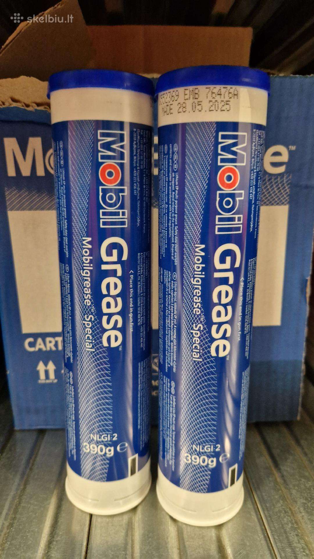 Mobil tepalas su molibdenu