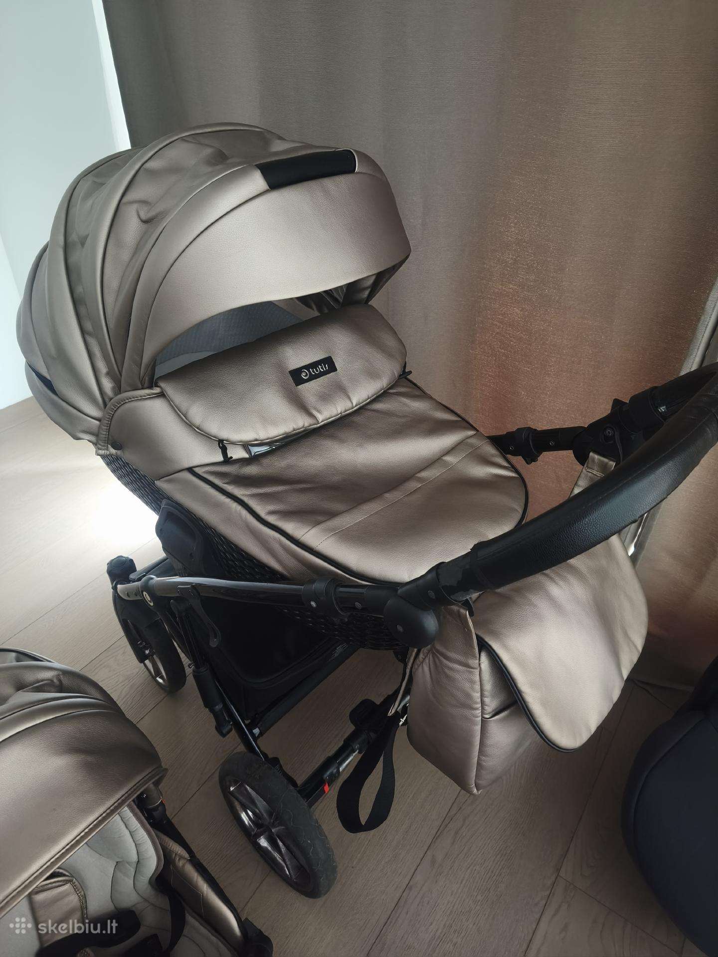 Tutis 3in1 vėžimėlis su isofix