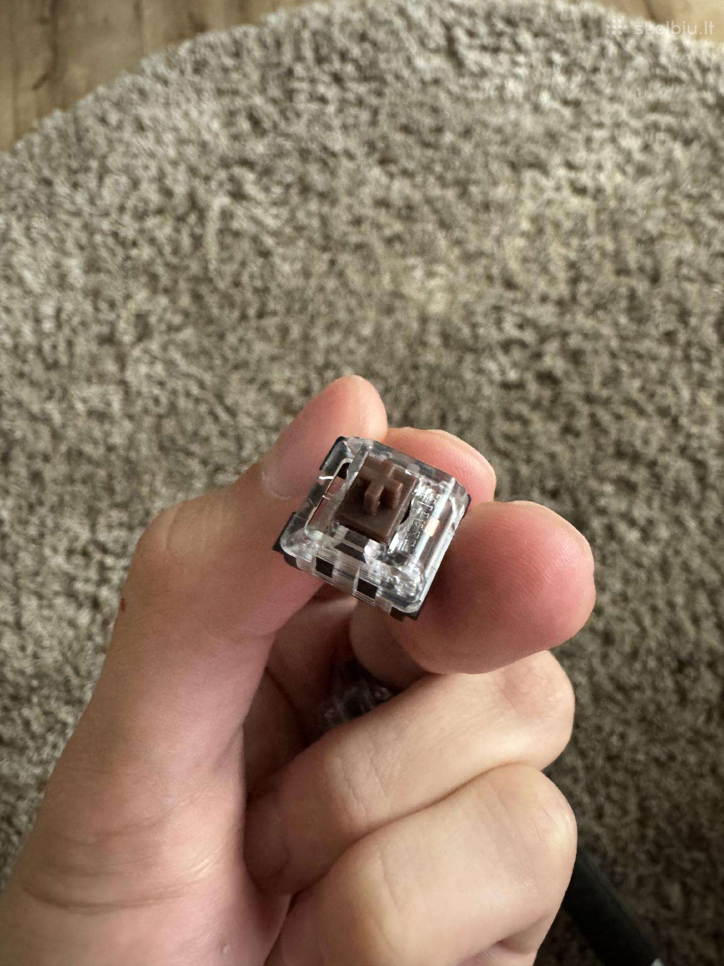 Kailh brown switchai ir keycapsai