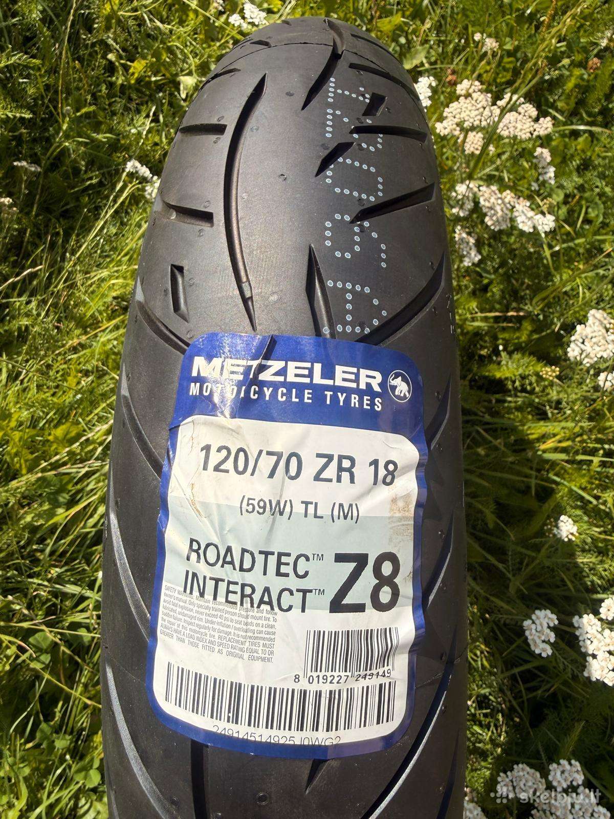 Visiškai nauja padanga Metzeler