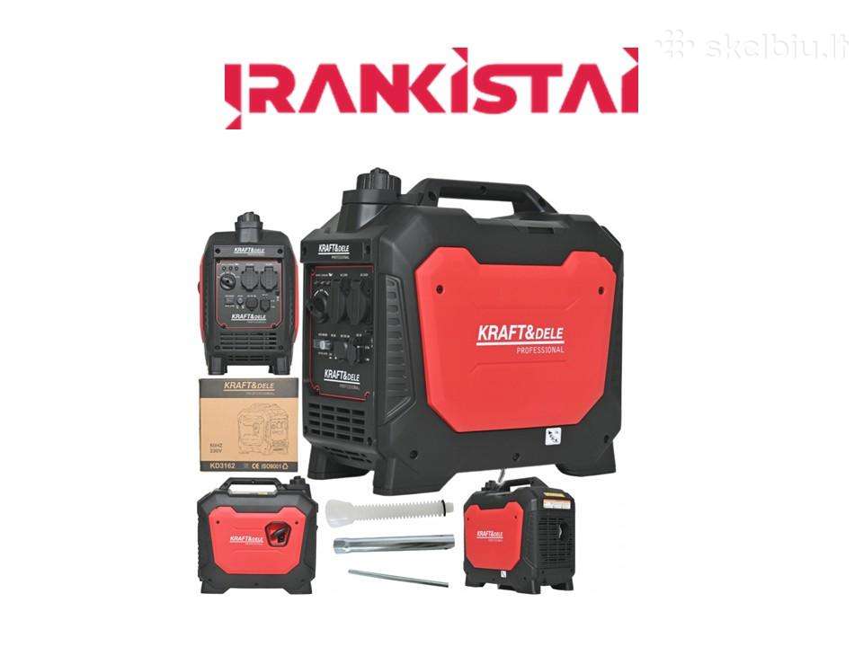 Inverterinis elektros generatorius 2,5 kw 230v