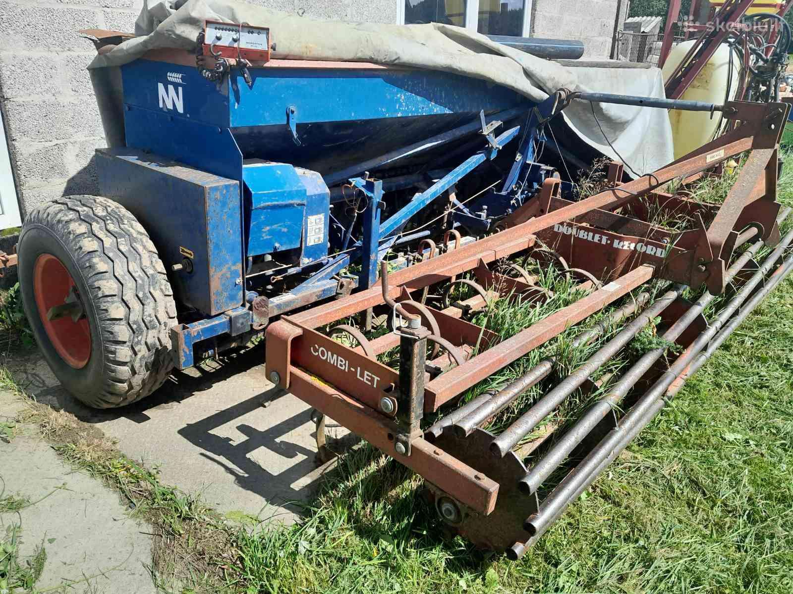 Sėjamoji Nordsten su įdirbimu