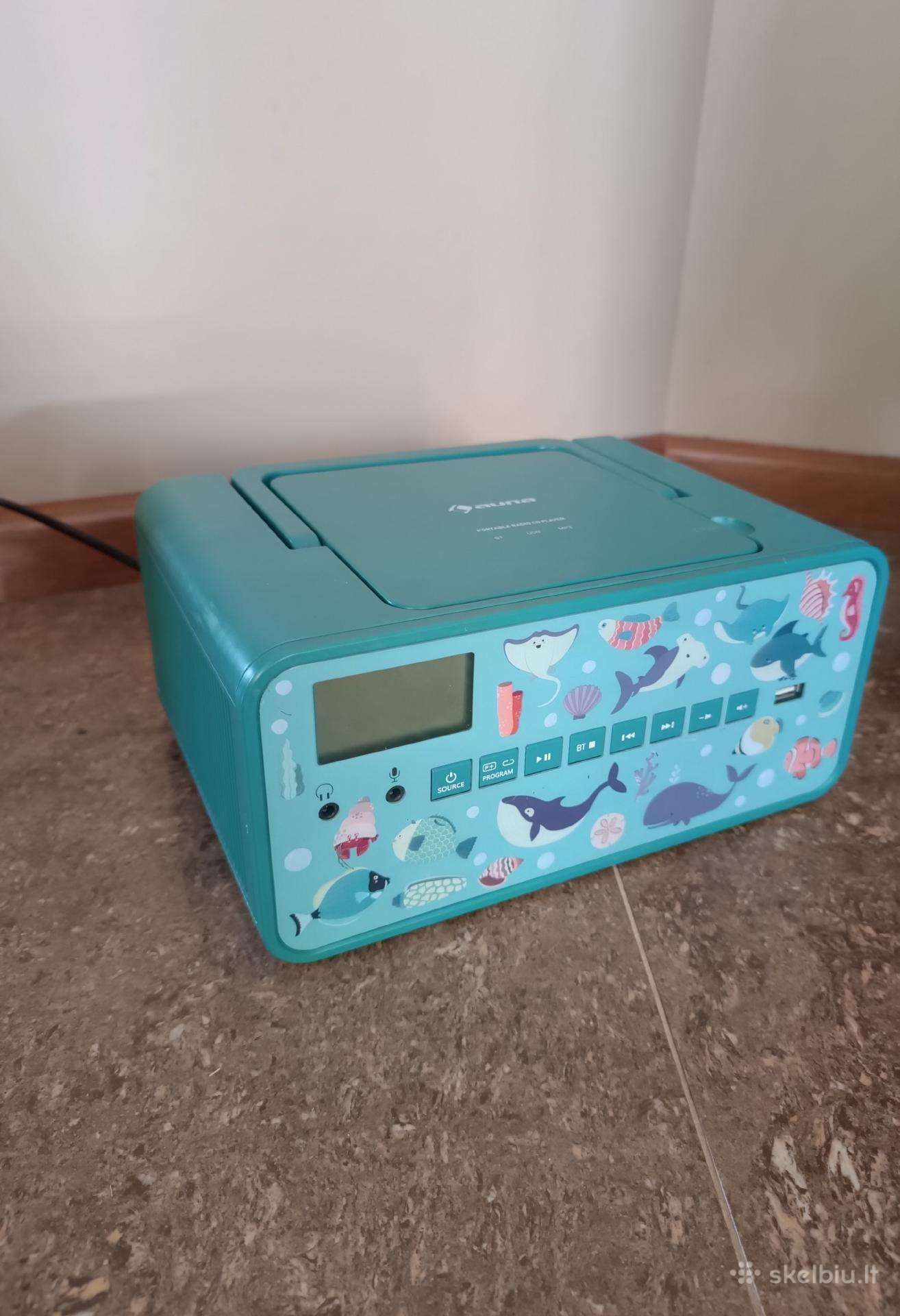 Vaikiškas CD grotuvas, Usb ir radiju.