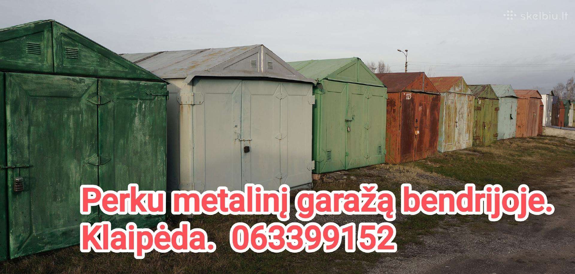Metalinis garažas