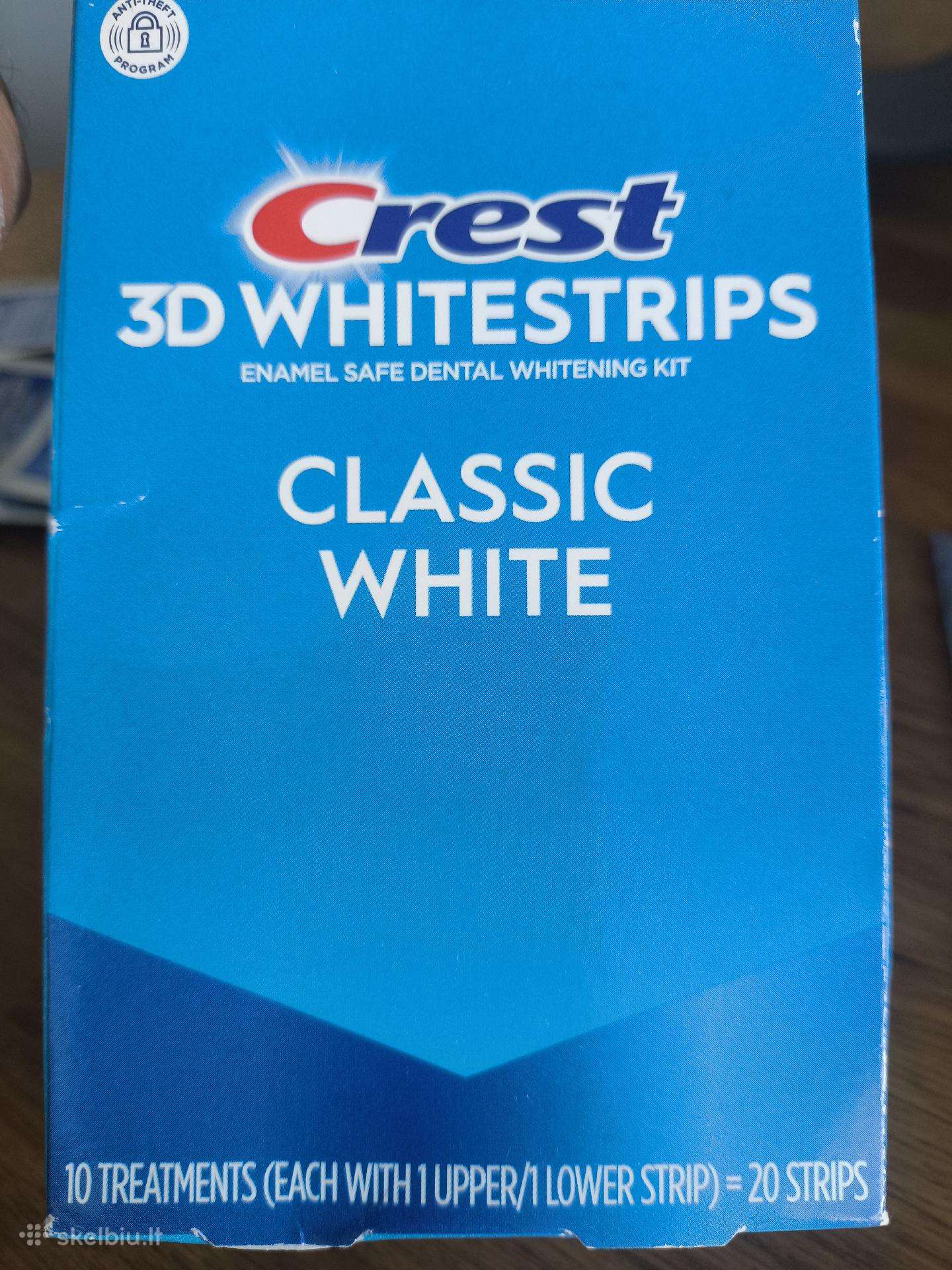 Crest 3D whitestrips juosteles