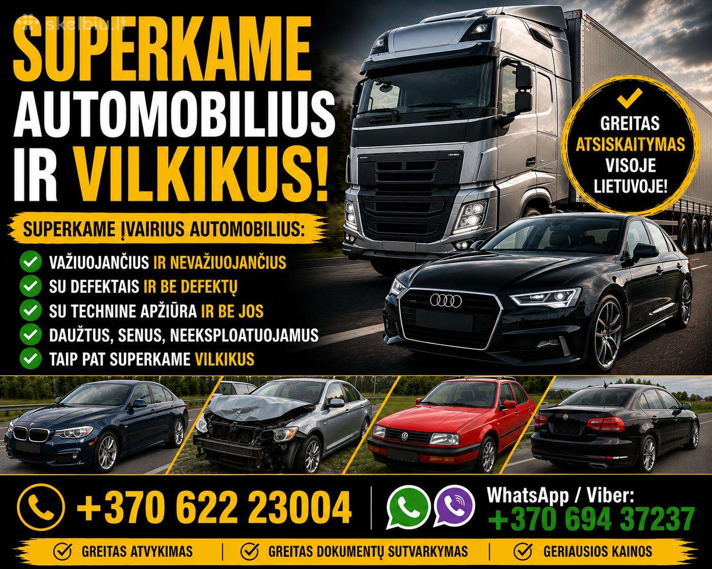 Automobilių supirkimas I