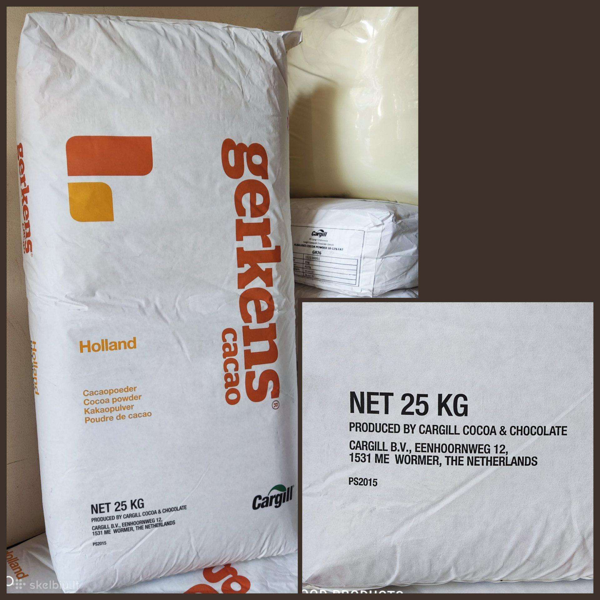 Parduodami Gerkens Gt78 kakavos milteliai – 50 kg