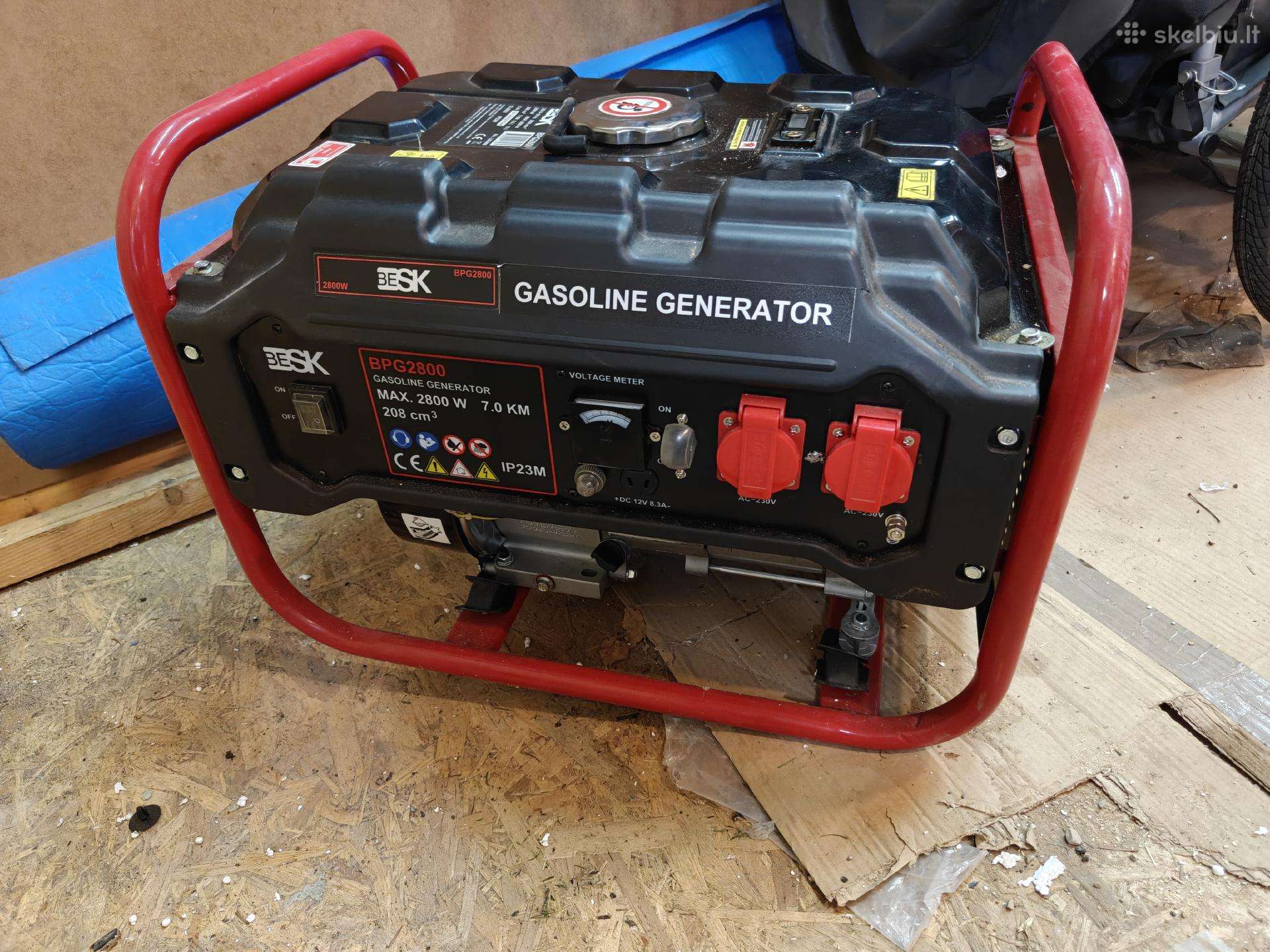 Generatorius benzininis besk 2800w