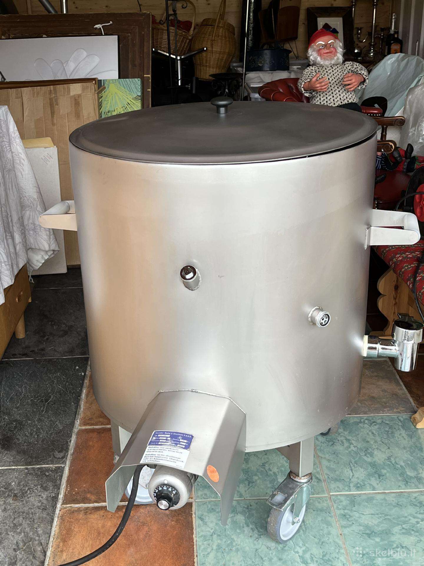 Profesionalus glicerininis virimo katilas (150l)