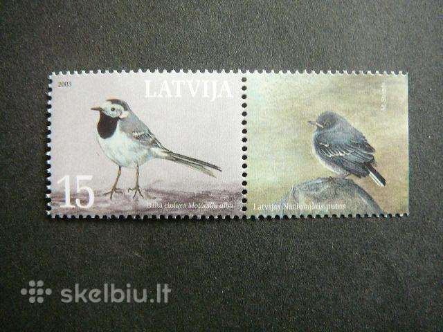 Latvija 2003 Pauksciai Mnh lv596