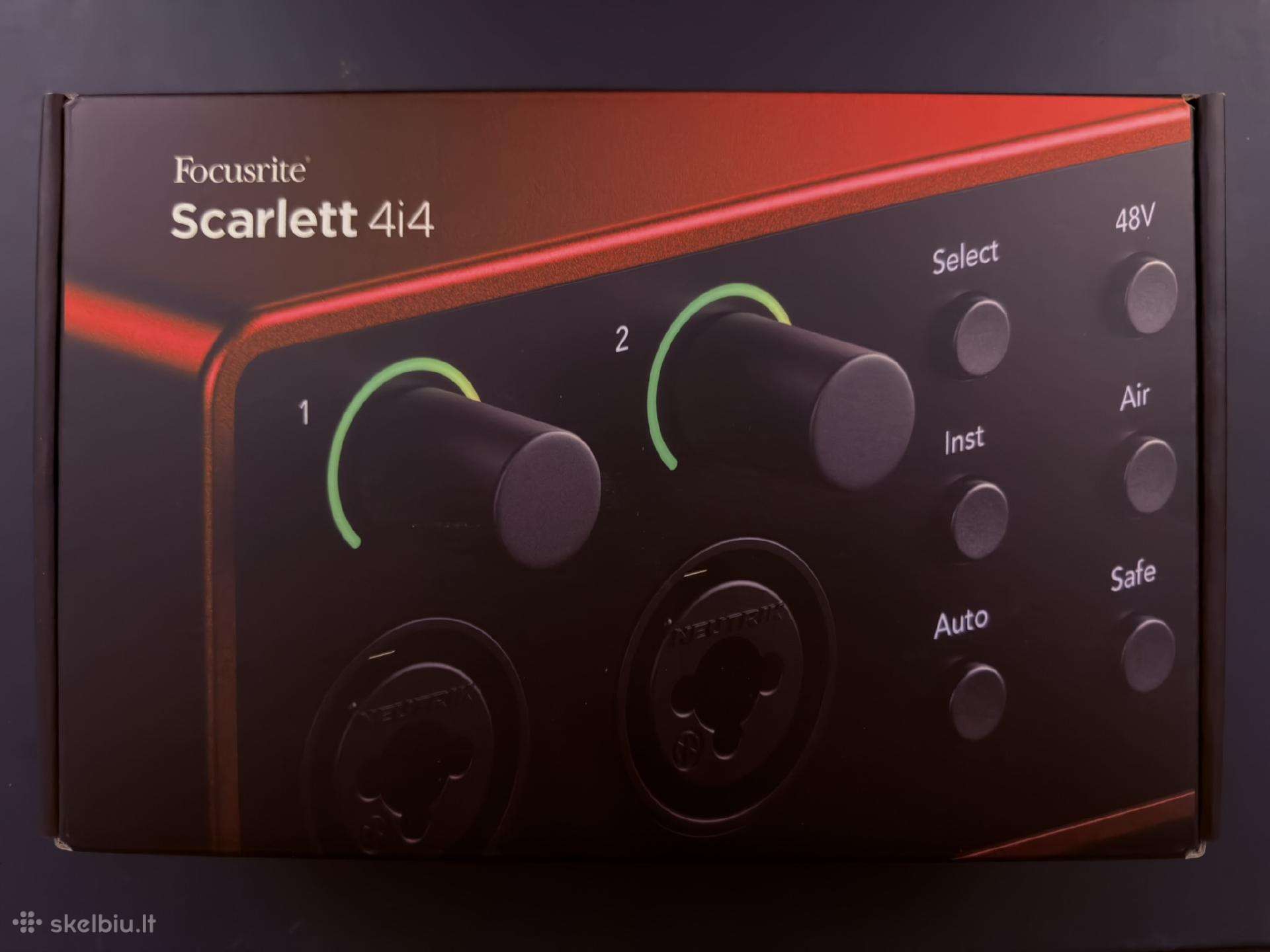 Focusrite Scarlett 4i4 4th Generation