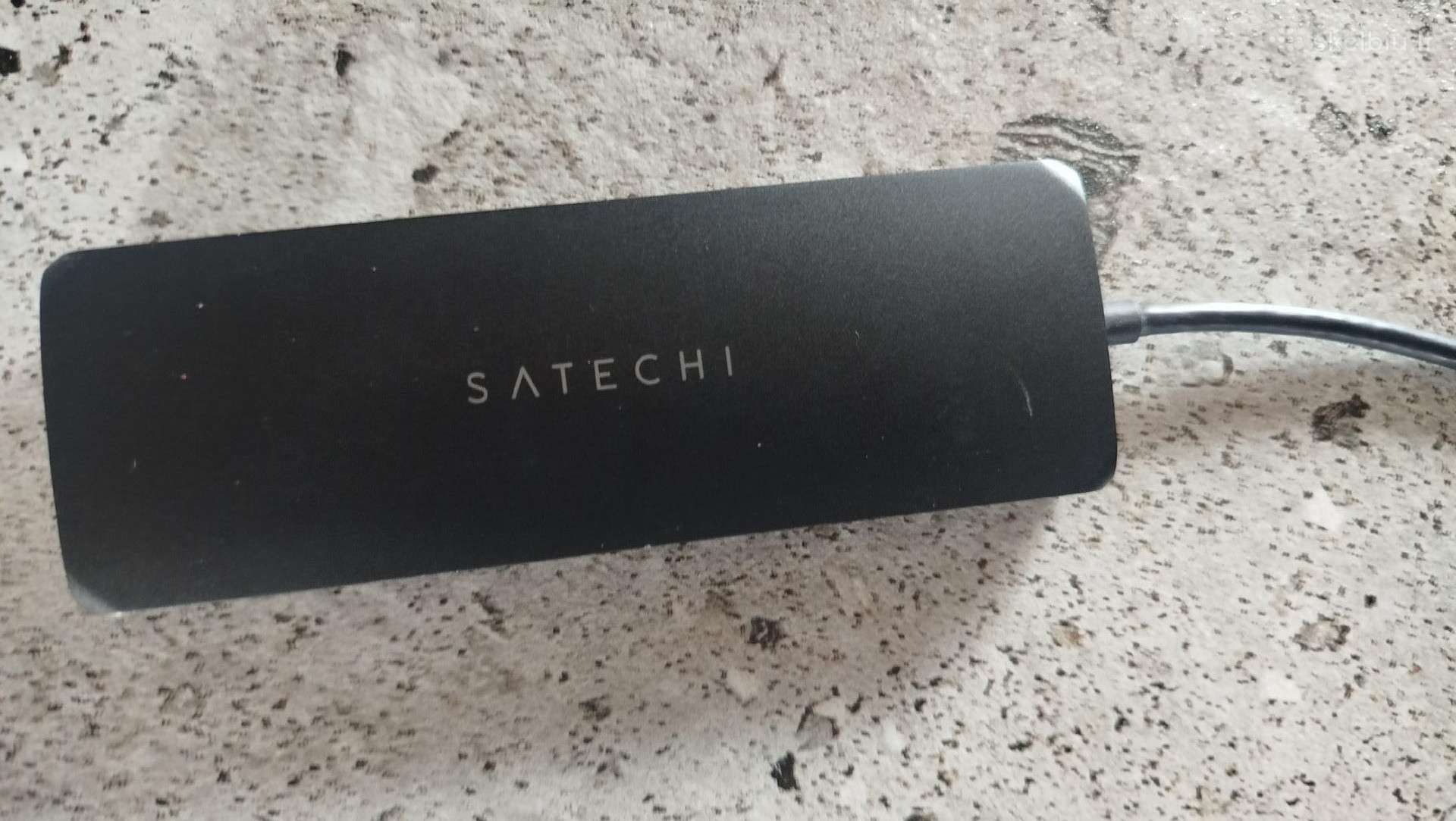 Satechi St-uchsek Usb tipo C šakotuvas adapteris