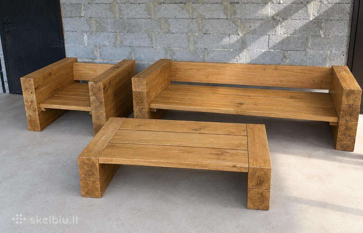 Ąžuoliniai baldai